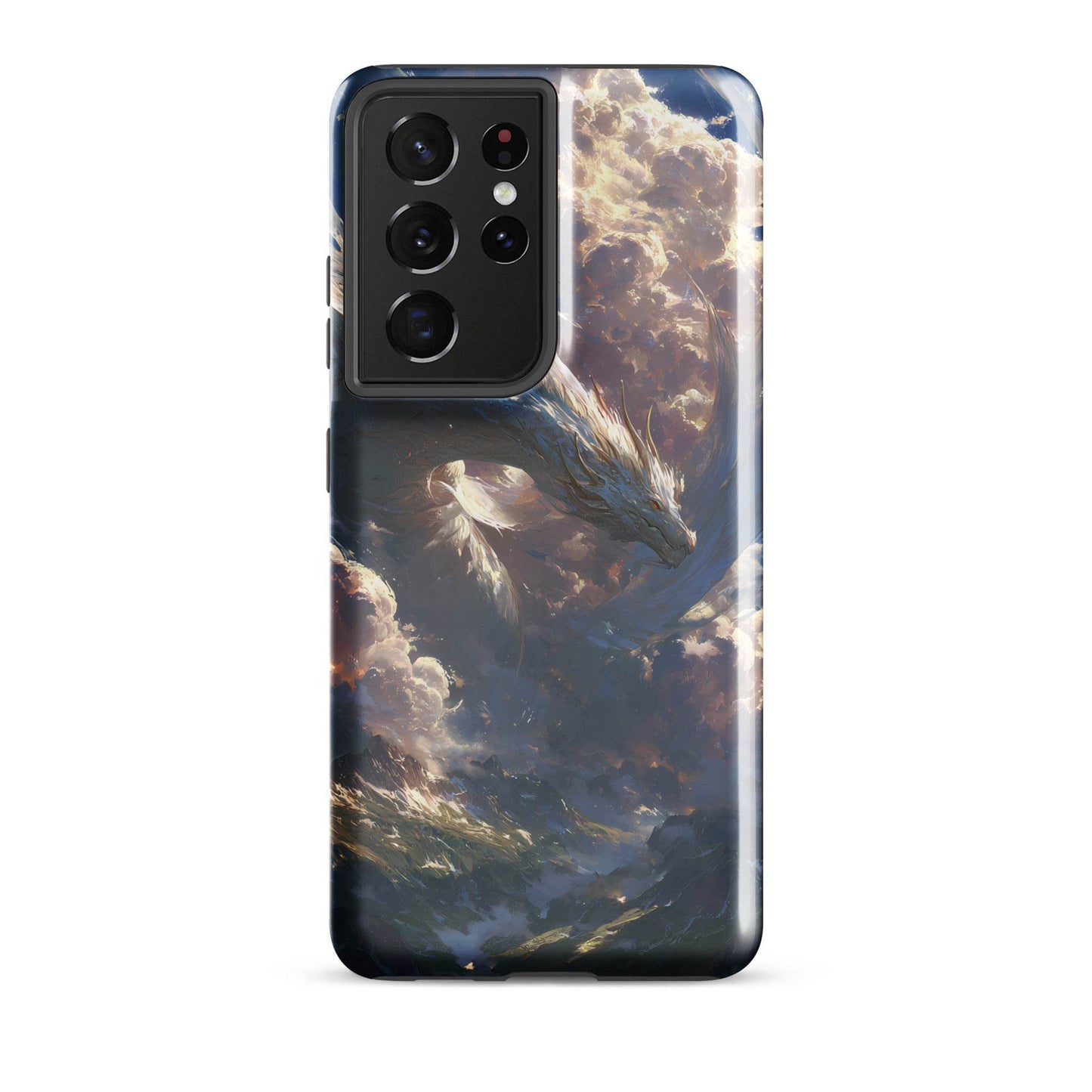 Wind Dragon: The Sky Dancer Fantasy Art Tough case for Samsung® - Chromavolt