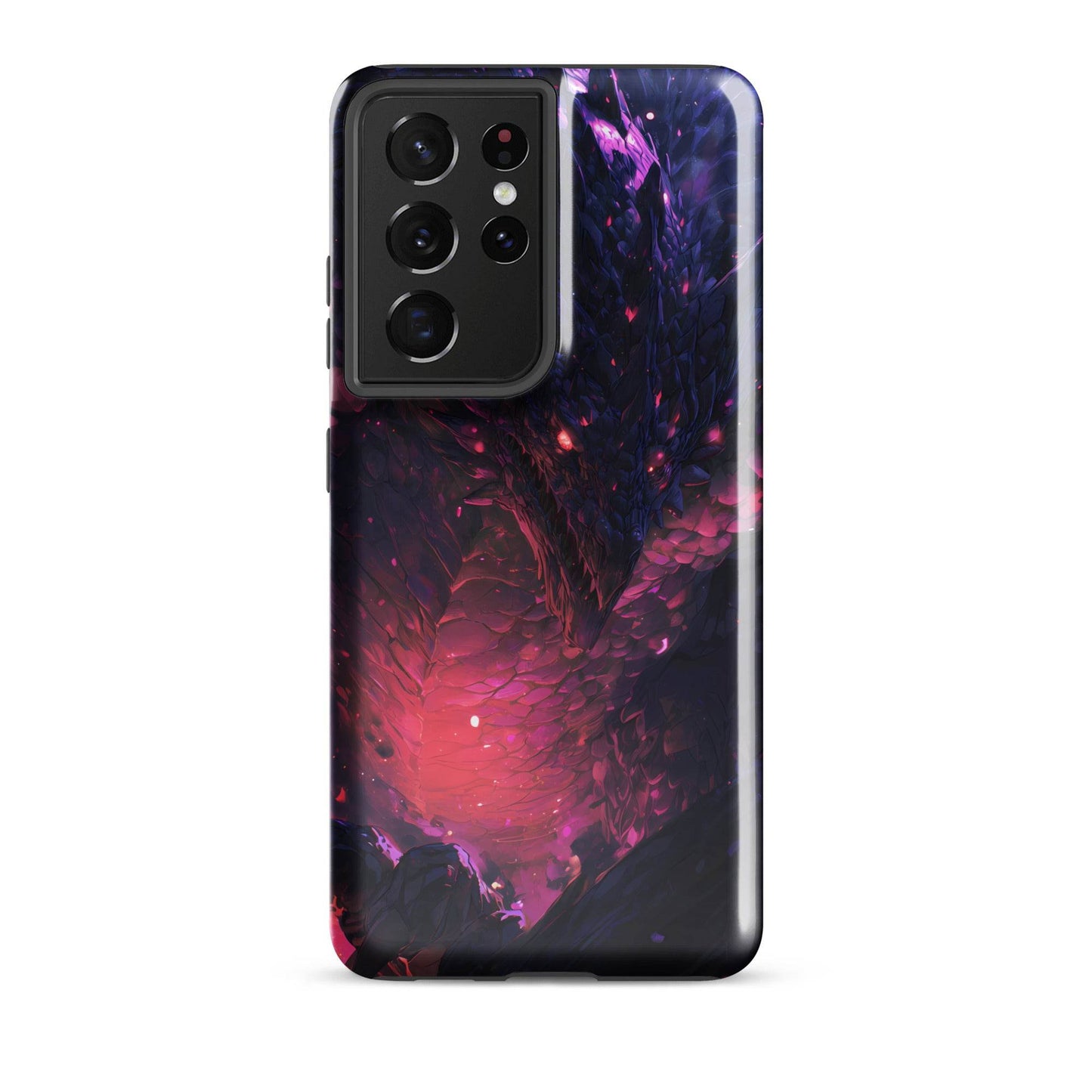 Darkness Dragon: The Void Warden Tough case for Samsung® - Chromavolt