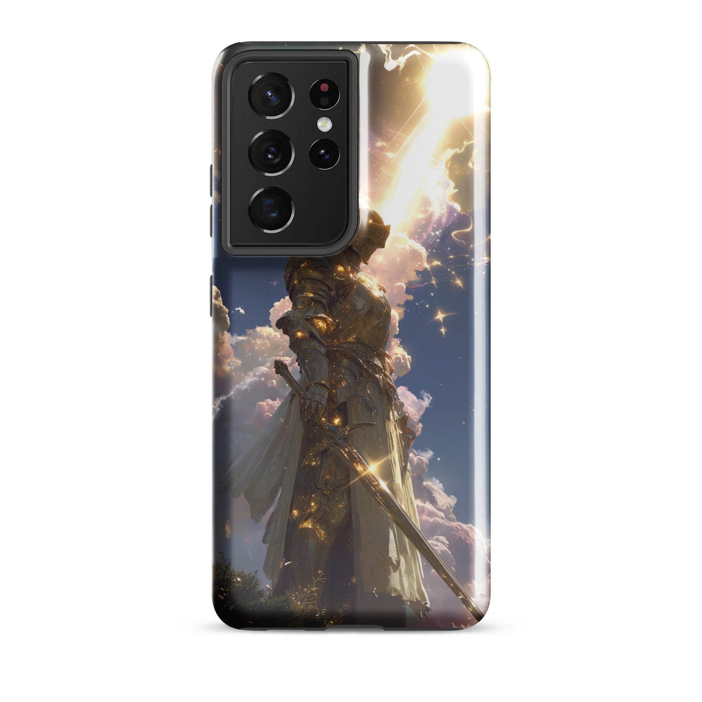 Light Elemental Knight, Original Anime Art Tough case for Samsung® - Chromavolt