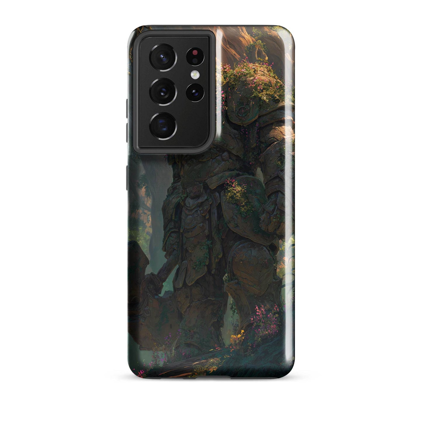 Earth Elemental Knight, Original Anime Art Tough case for Samsung® - Chromavolt