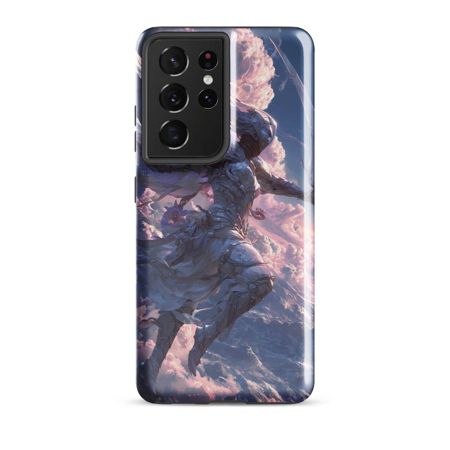 Wind Elemental Knight, Original Anime Art Tough case for Samsung® - Chromavolt