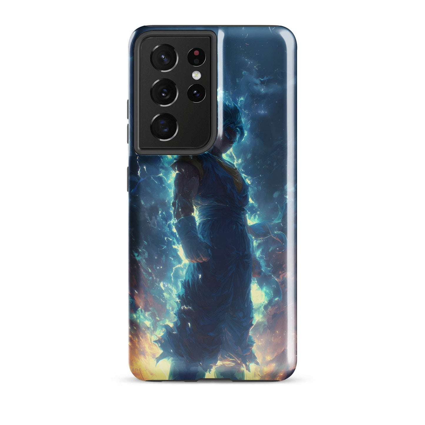 Super Saiyan Blue Vegito, Dragon Ball Super Anime Fan Art Tough case for Samsung® - Chromavolt