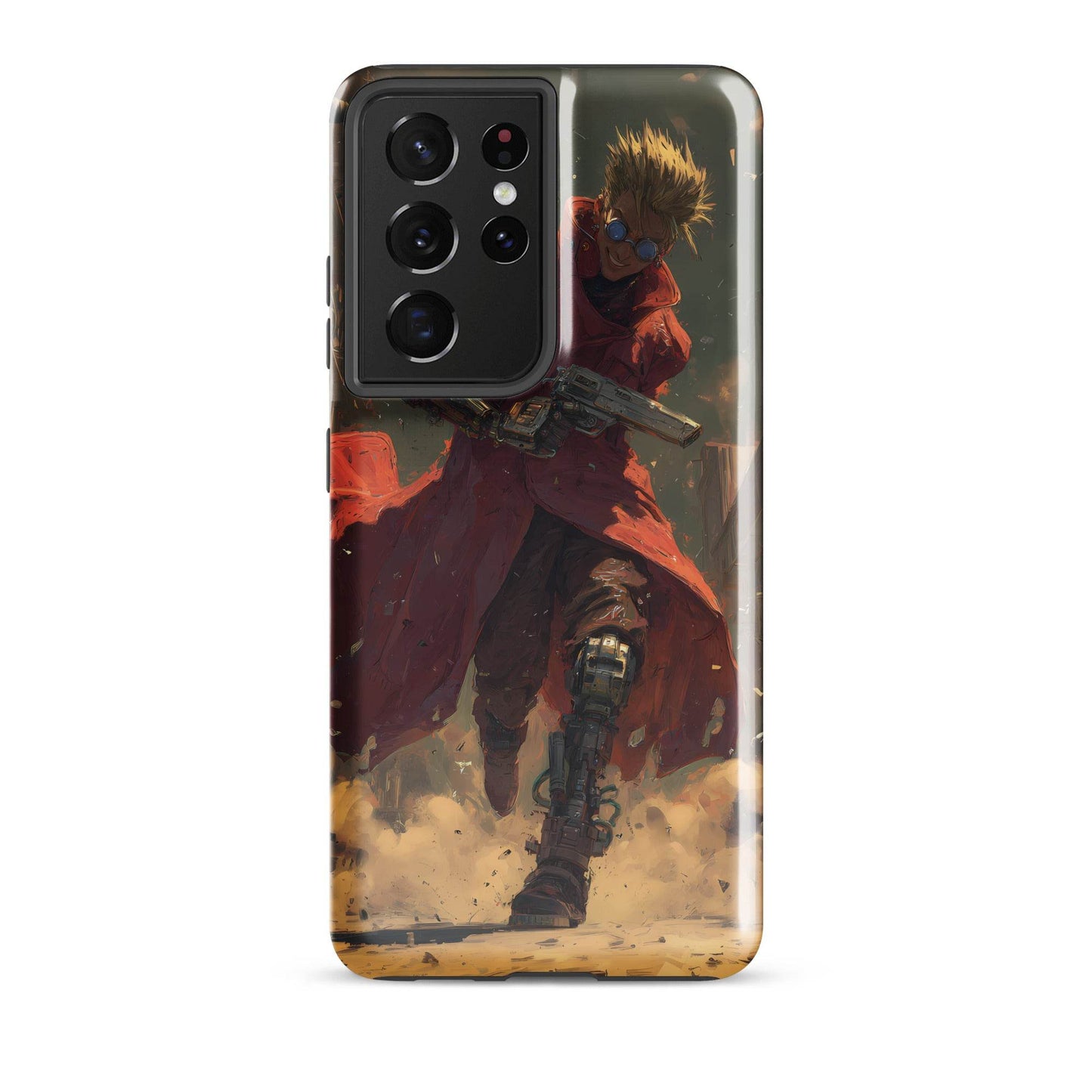 Vash the Stampede, Trigun Anime Fan Art Tough case for Samsung® - Chromavolt