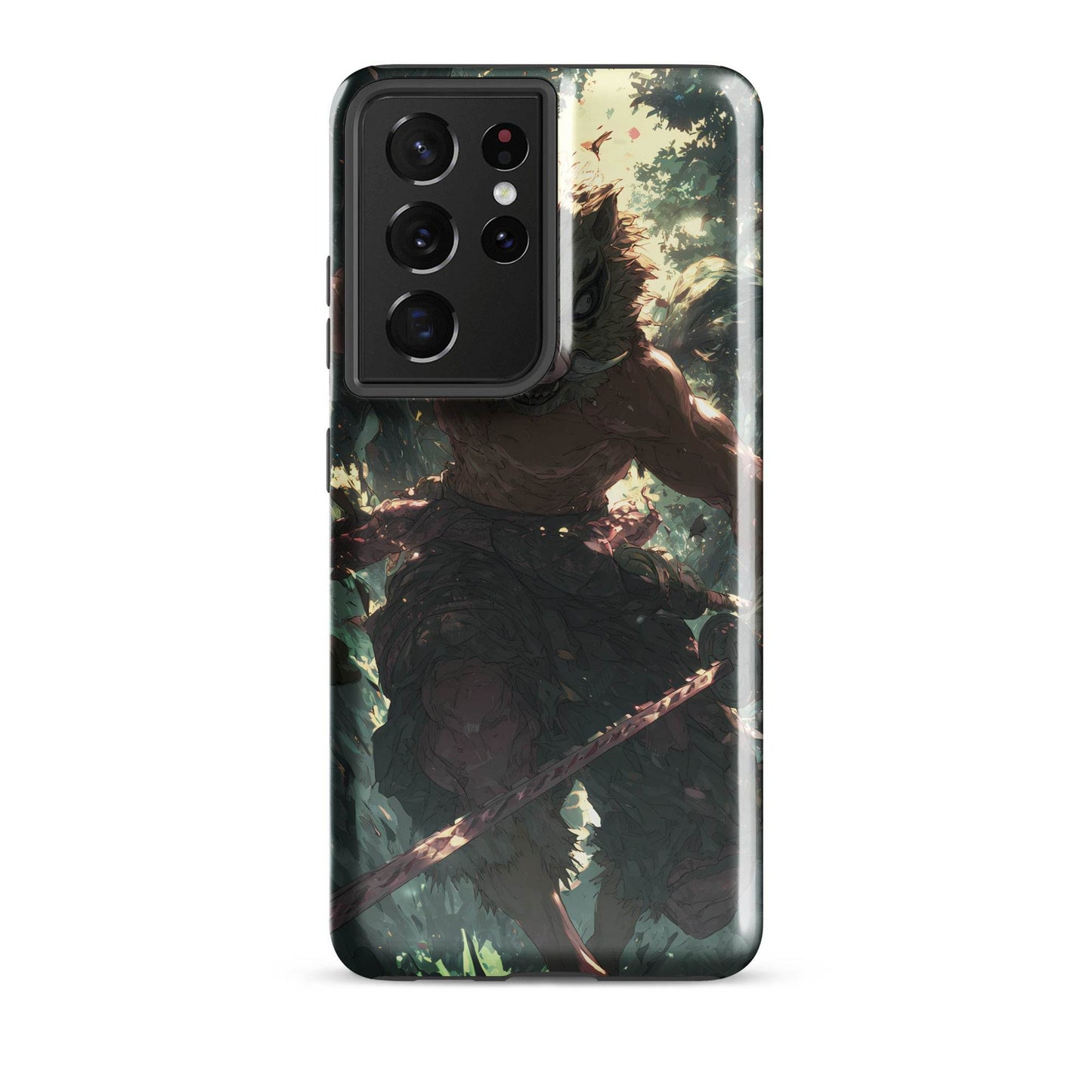 Inosuke Hashibira Demon Slayer Anime Fan Art Tough case for Samsung® - Chromavolt