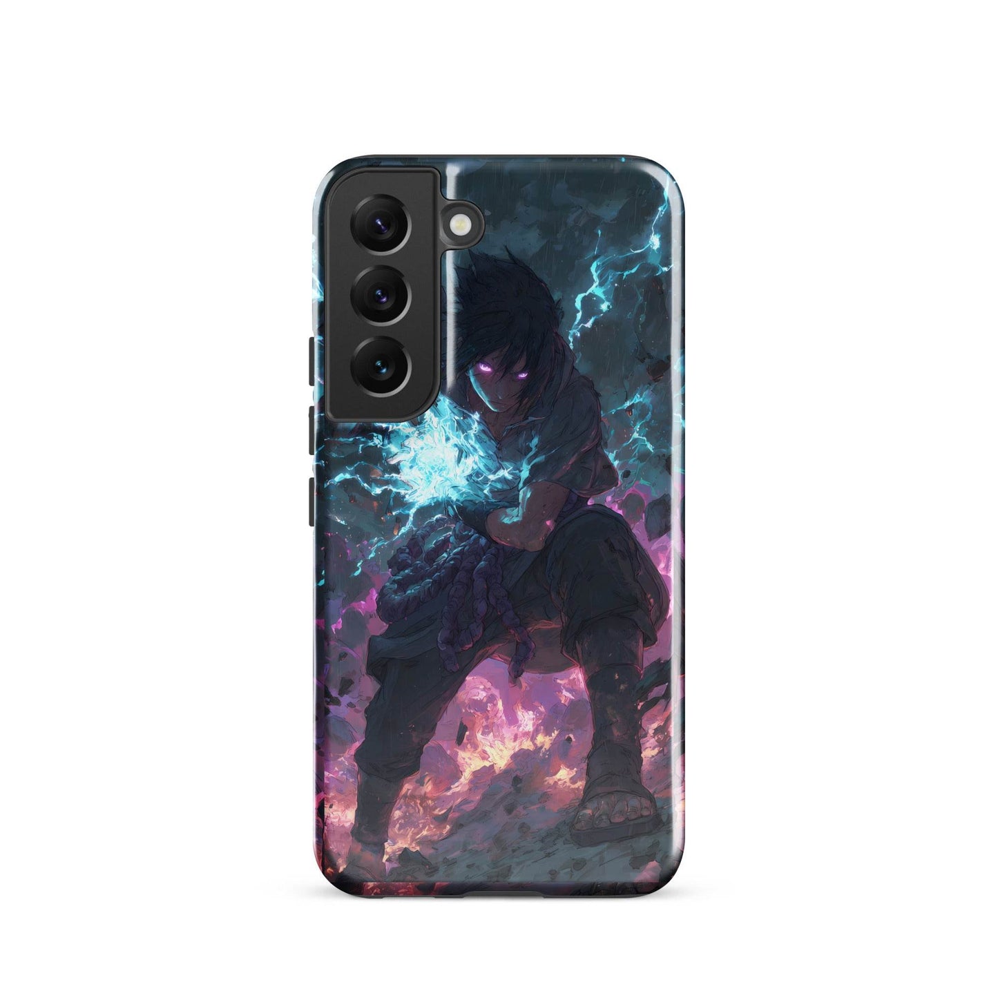 Sasuke Uchiha Chidori, Naruto Shippuden Tough case for Samsung® - Chromavolt