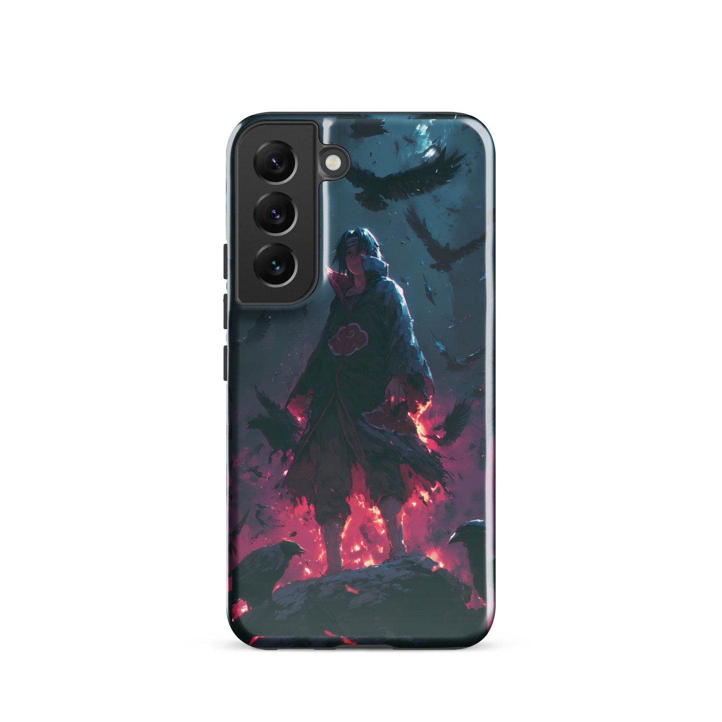 Itachi Uchiha, Naruto Shippuden Akatsuki Tsukuyomi Anime Tough case for Samsung® - Chromavolt