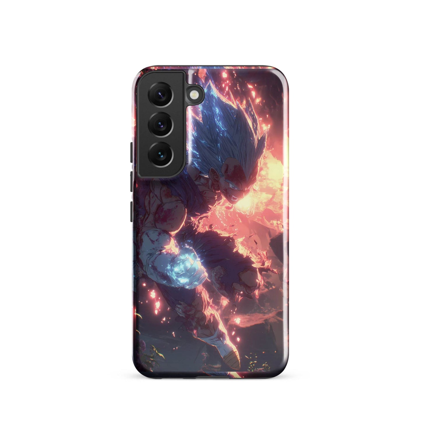 Vegeta, Super Saiyan Blue Dragon Ball Z Super Tough case for Samsung® - Chromavolt