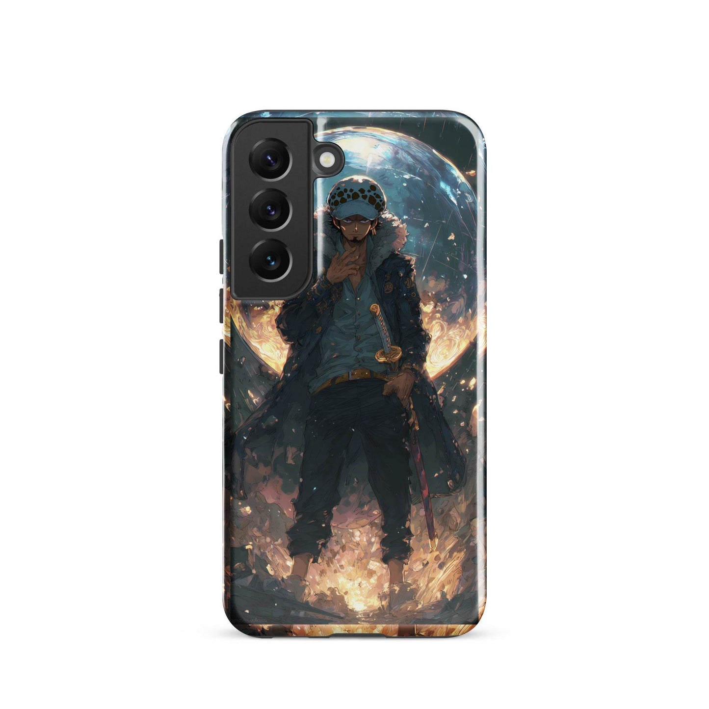 Trafalgar D. Water Law, One Piece Anime Tough case for Samsung® - Chromavolt