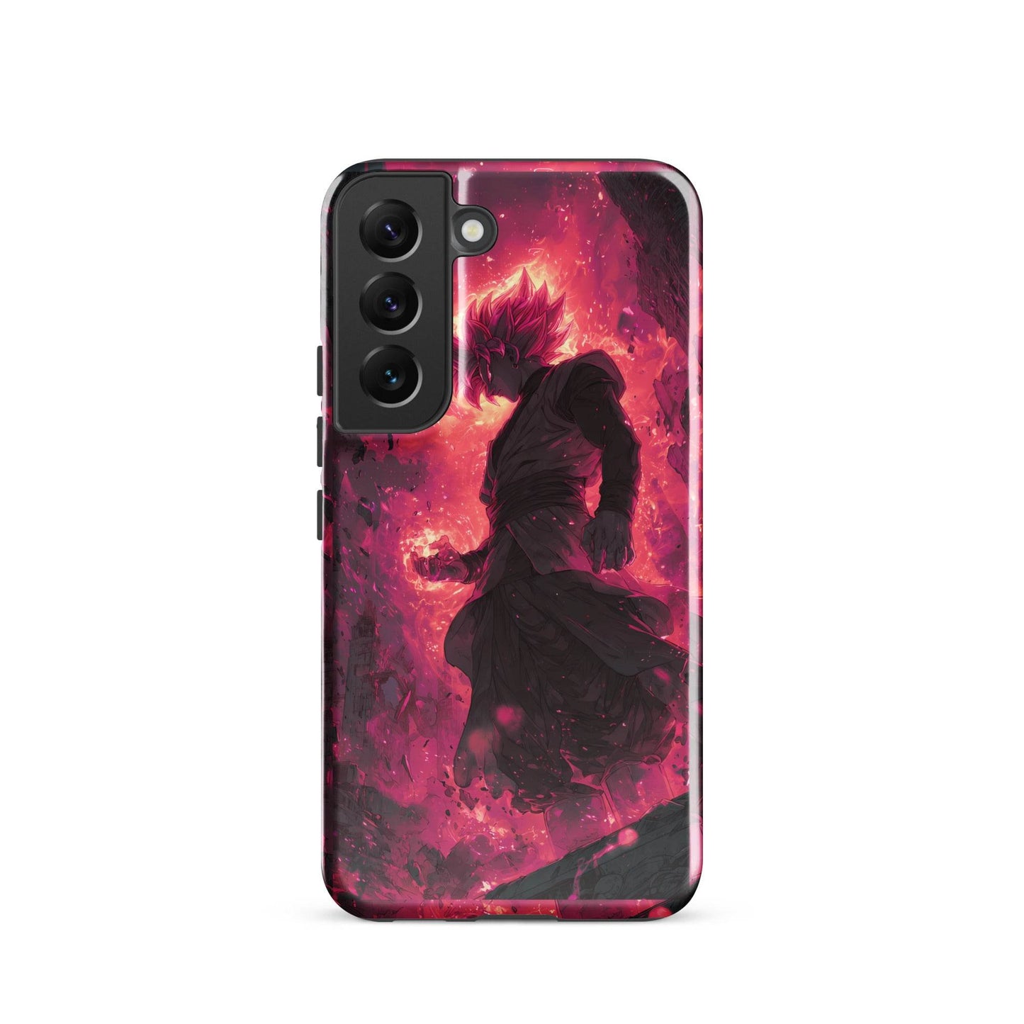 Zamasu Goku Black, Pink Rose Super Saiyan Dragon Ball Tough case for Samsung® - Chromavolt