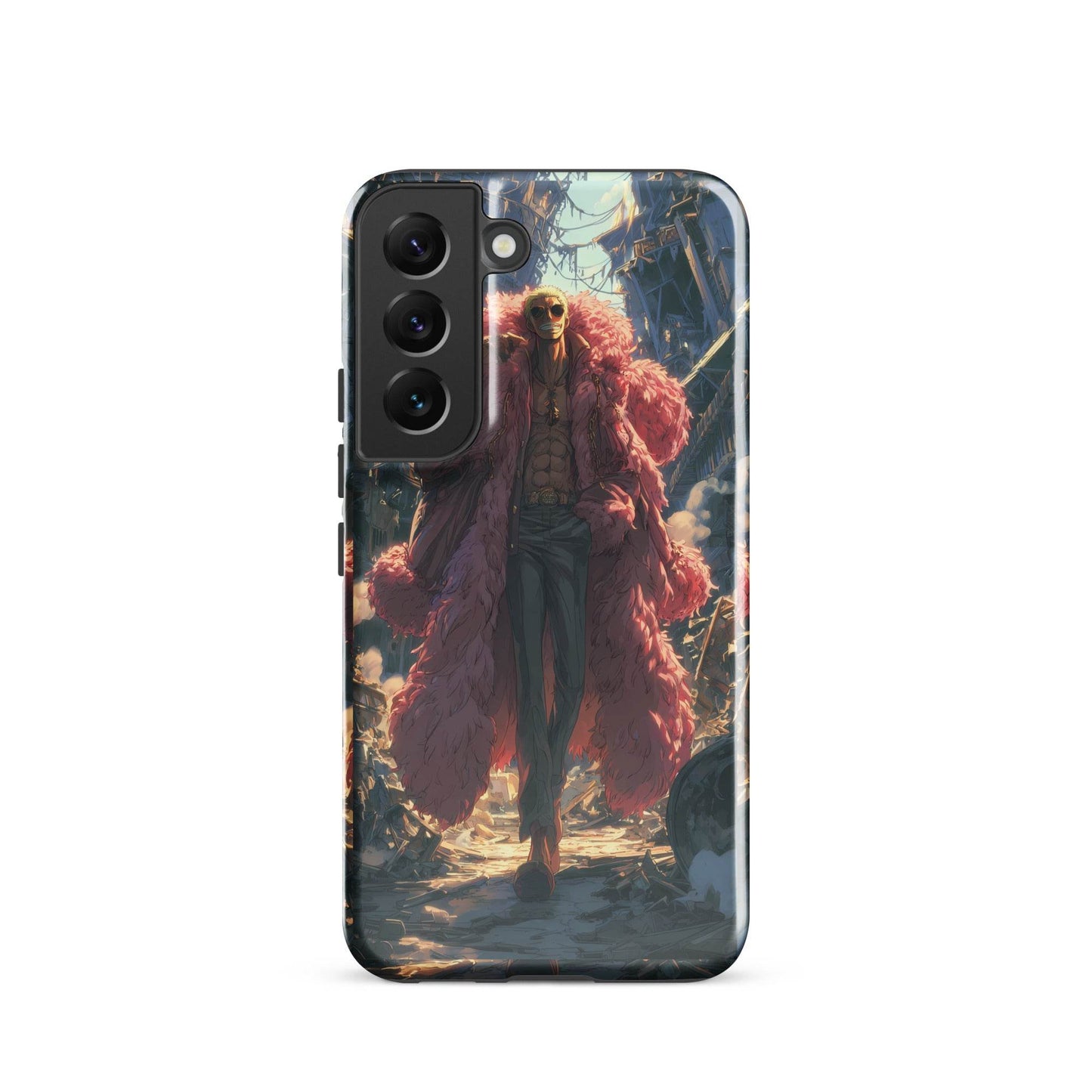 Donquixote Doflamingo King of Dressrosa, One Piece Anime Tough case for Samsung® - Chromavolt