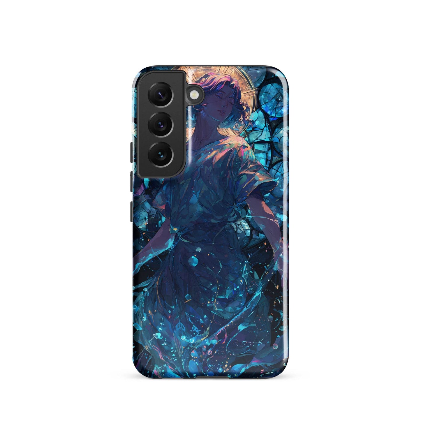 Aquarius Zodiac Sign Fan Art Tough case for Samsung® - Chromavolt