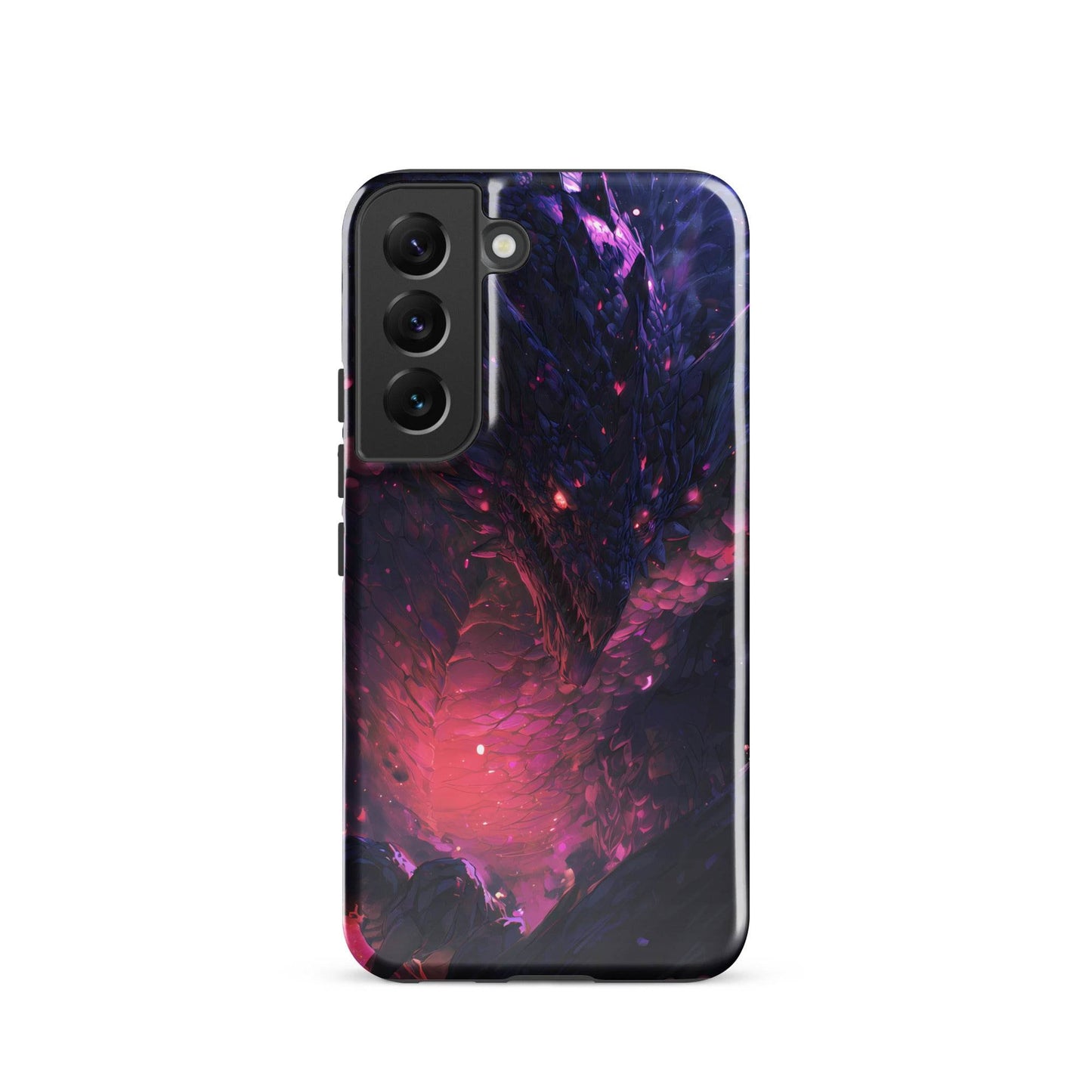 Darkness Dragon: The Void Warden Tough case for Samsung® - Chromavolt