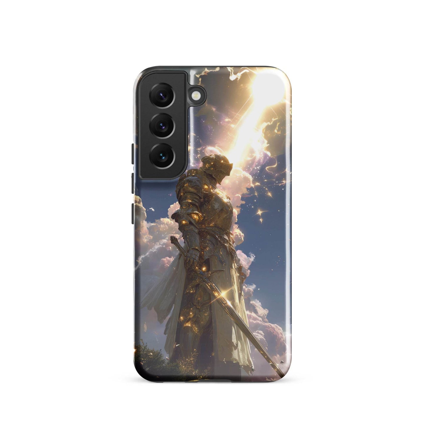 Light Elemental Knight, Original Anime Art Tough case for Samsung® - Chromavolt