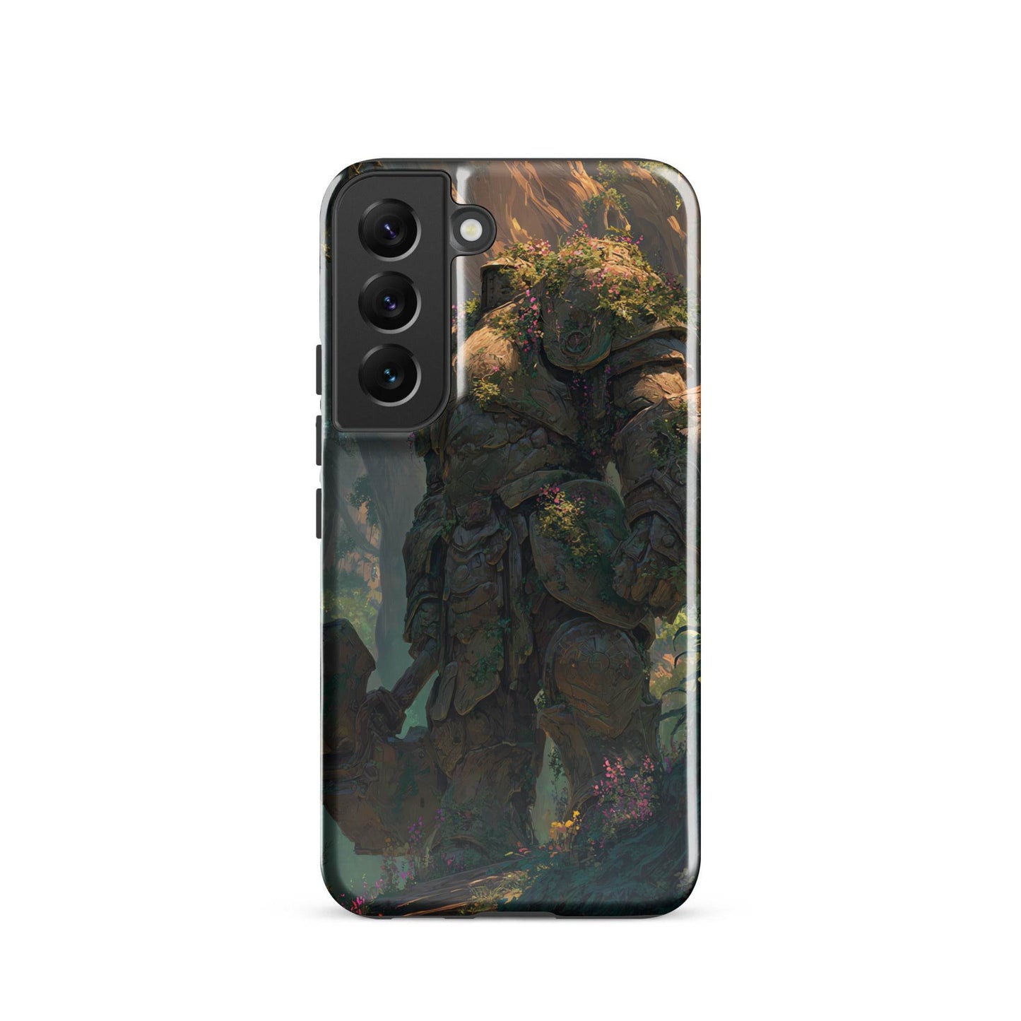 Earth Elemental Knight, Original Anime Art Tough case for Samsung® - Chromavolt