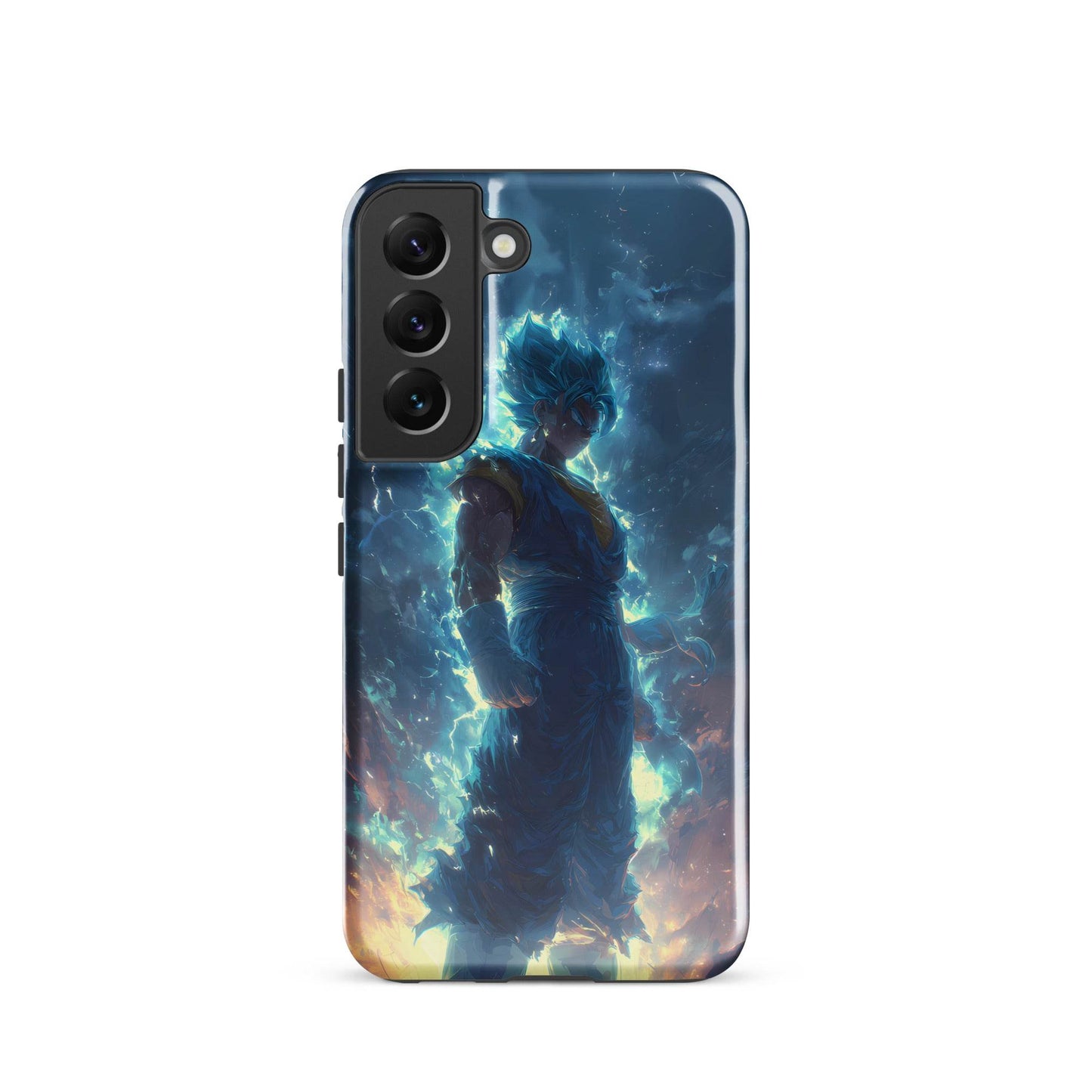 Super Saiyan Blue Vegito, Dragon Ball Super Anime Fan Art Tough case for Samsung® - Chromavolt