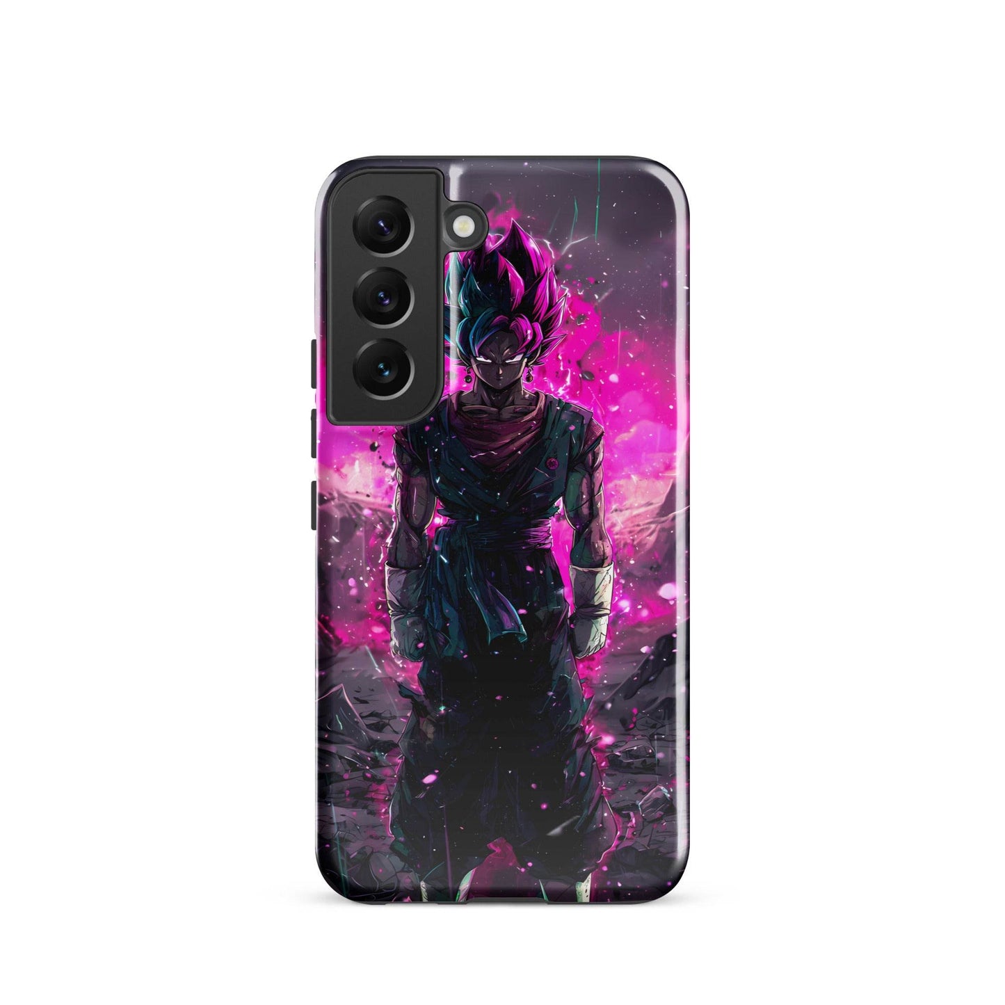 Super Saiyan Blue and Pink Rose Vegito, Dragon Ball Super Anime Fan Art Tough case for Samsung® - Chromavolt