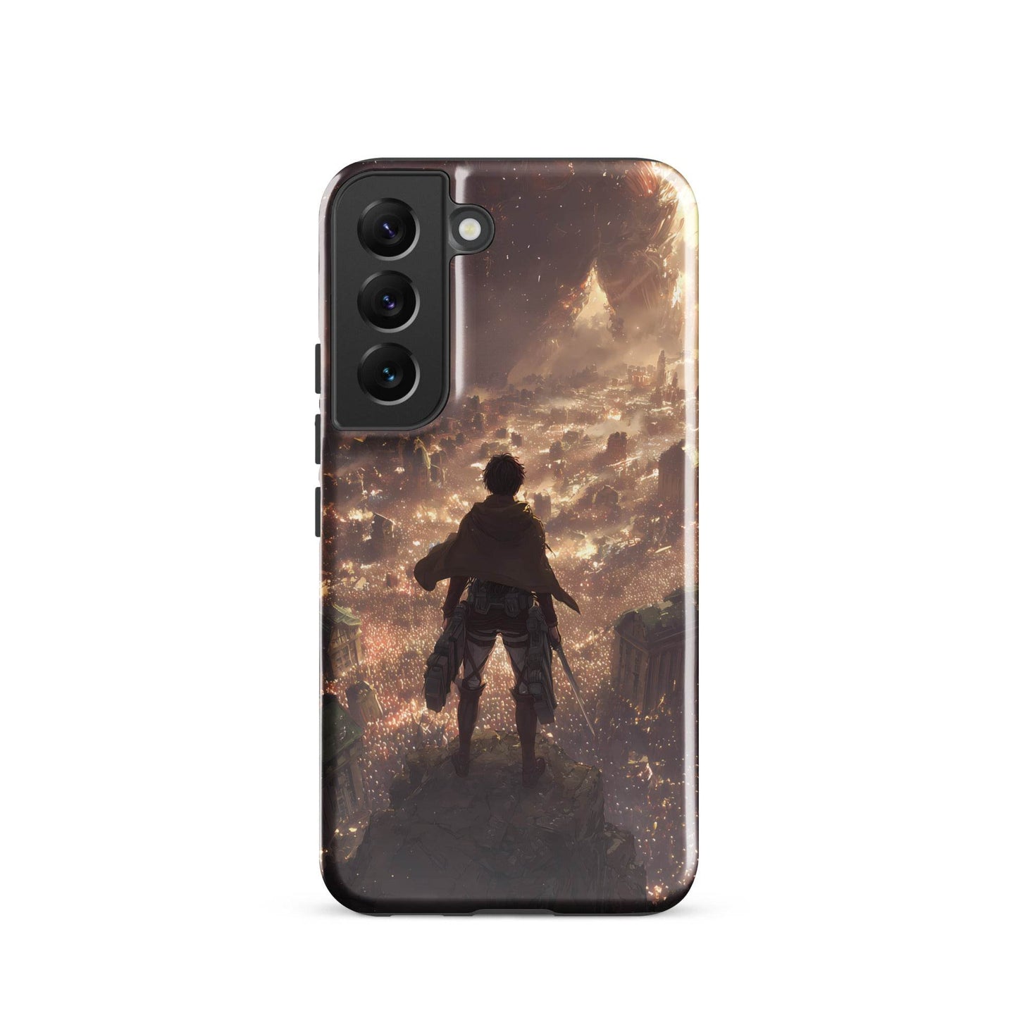 Eren Jaeger, Attack On Titan Anime Fan Art Tough case for Samsung® - Chromavolt