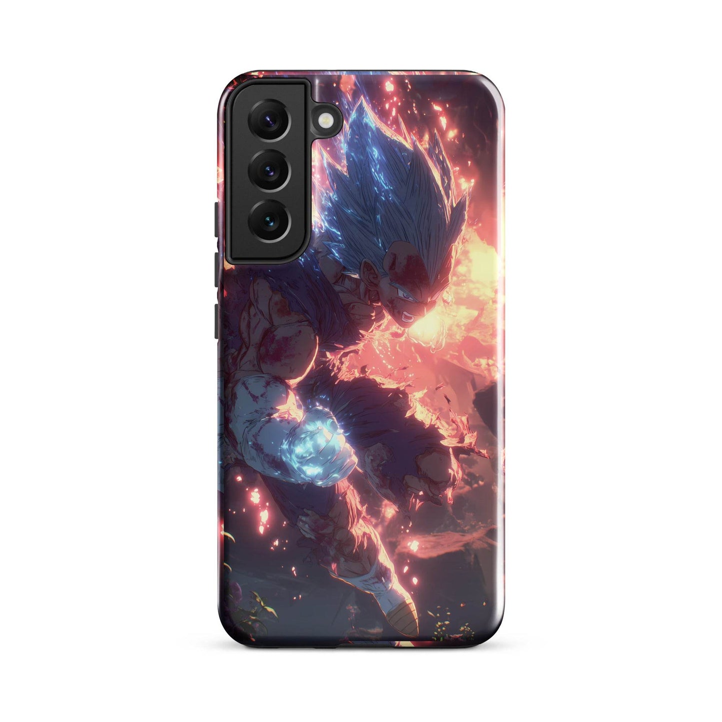 Vegeta, Super Saiyan Blue Dragon Ball Z Super Tough case for Samsung® - Chromavolt