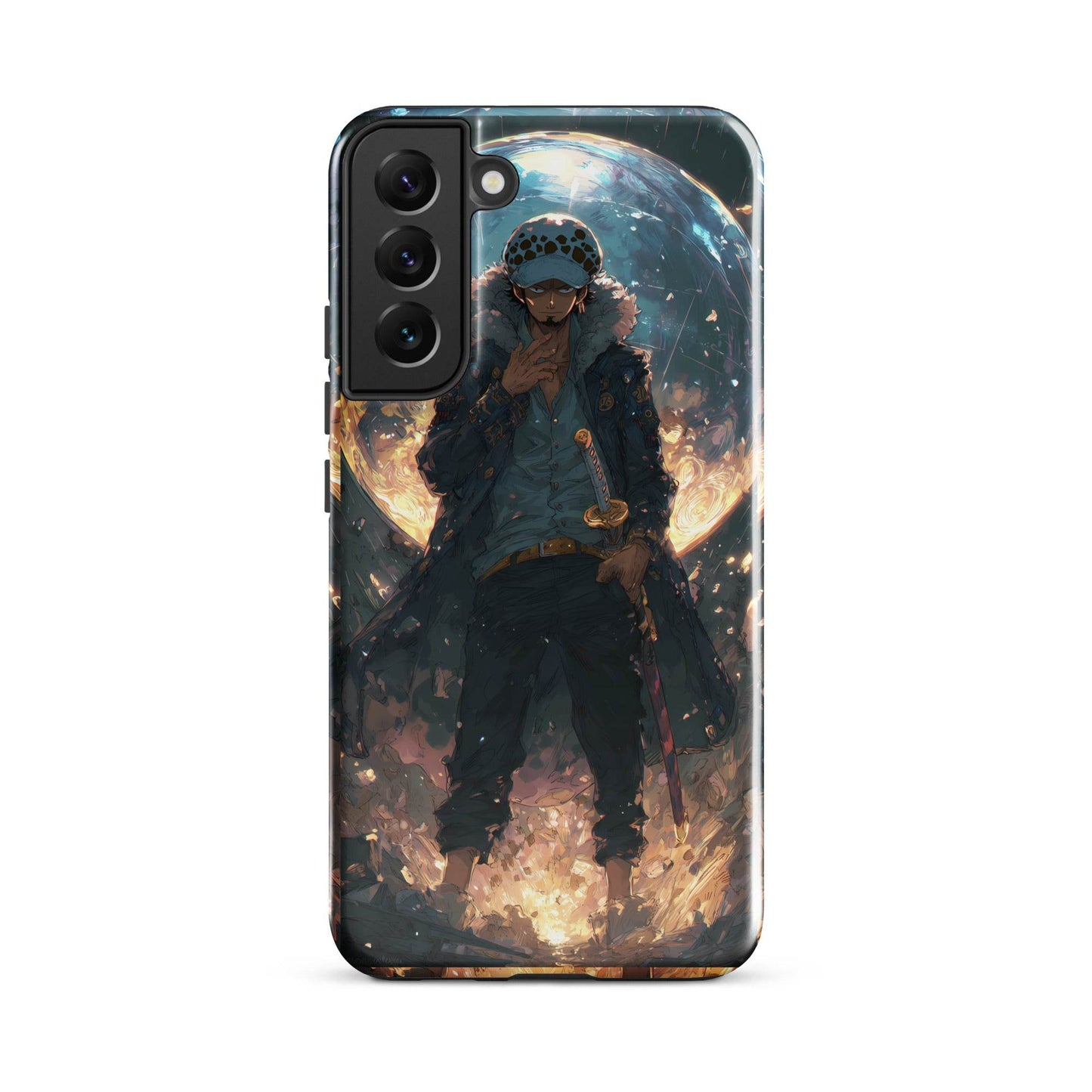 Trafalgar D. Water Law, One Piece Anime Tough case for Samsung® - Chromavolt