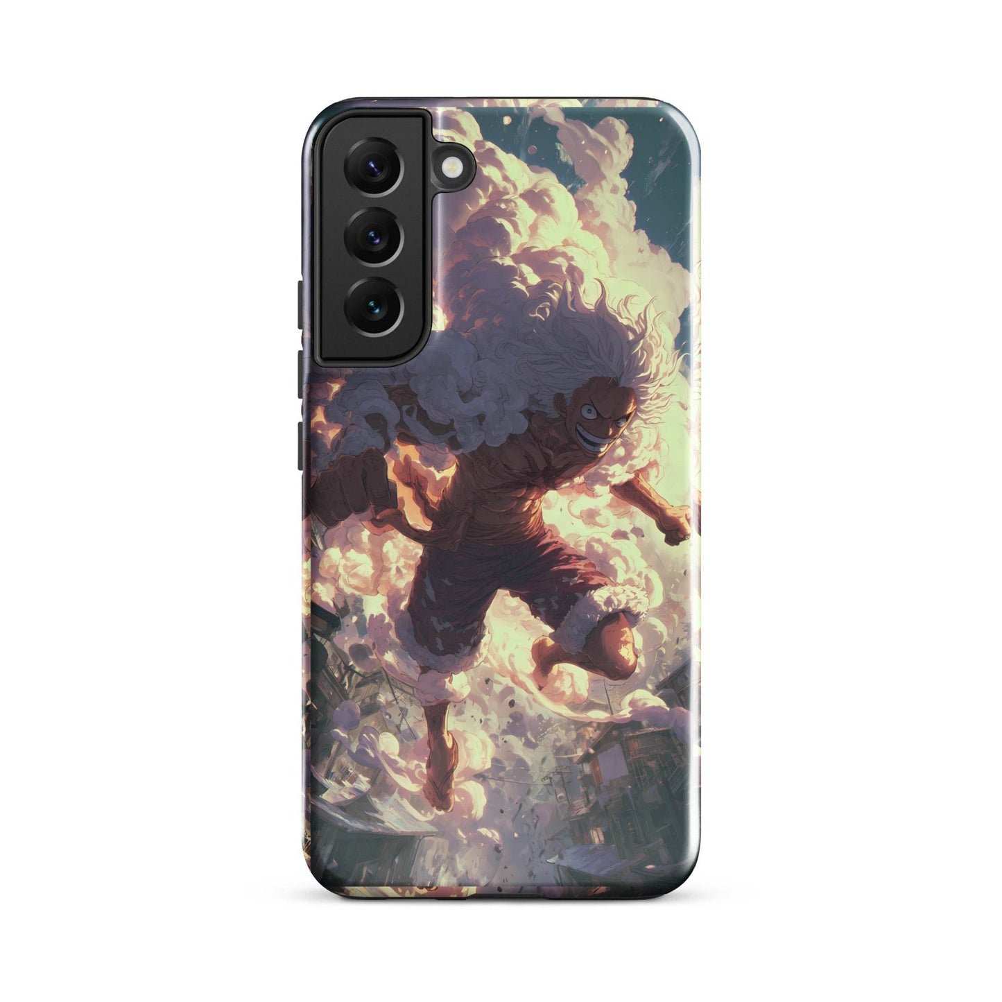 Monkey D Luffy Gear 5 Sun God Nika, One Piece Tough case for Samsung® - Chromavolt