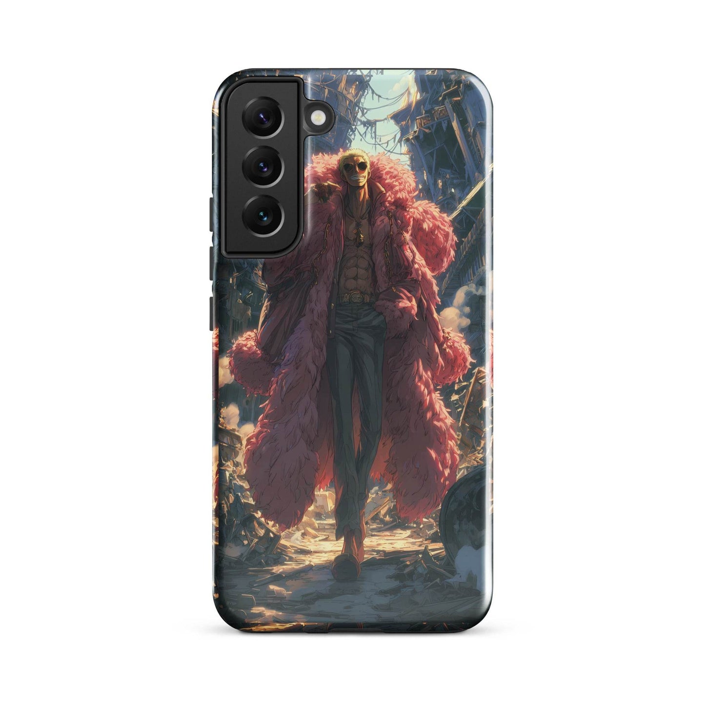 Donquixote Doflamingo King of Dressrosa, One Piece Anime Tough case for Samsung® - Chromavolt