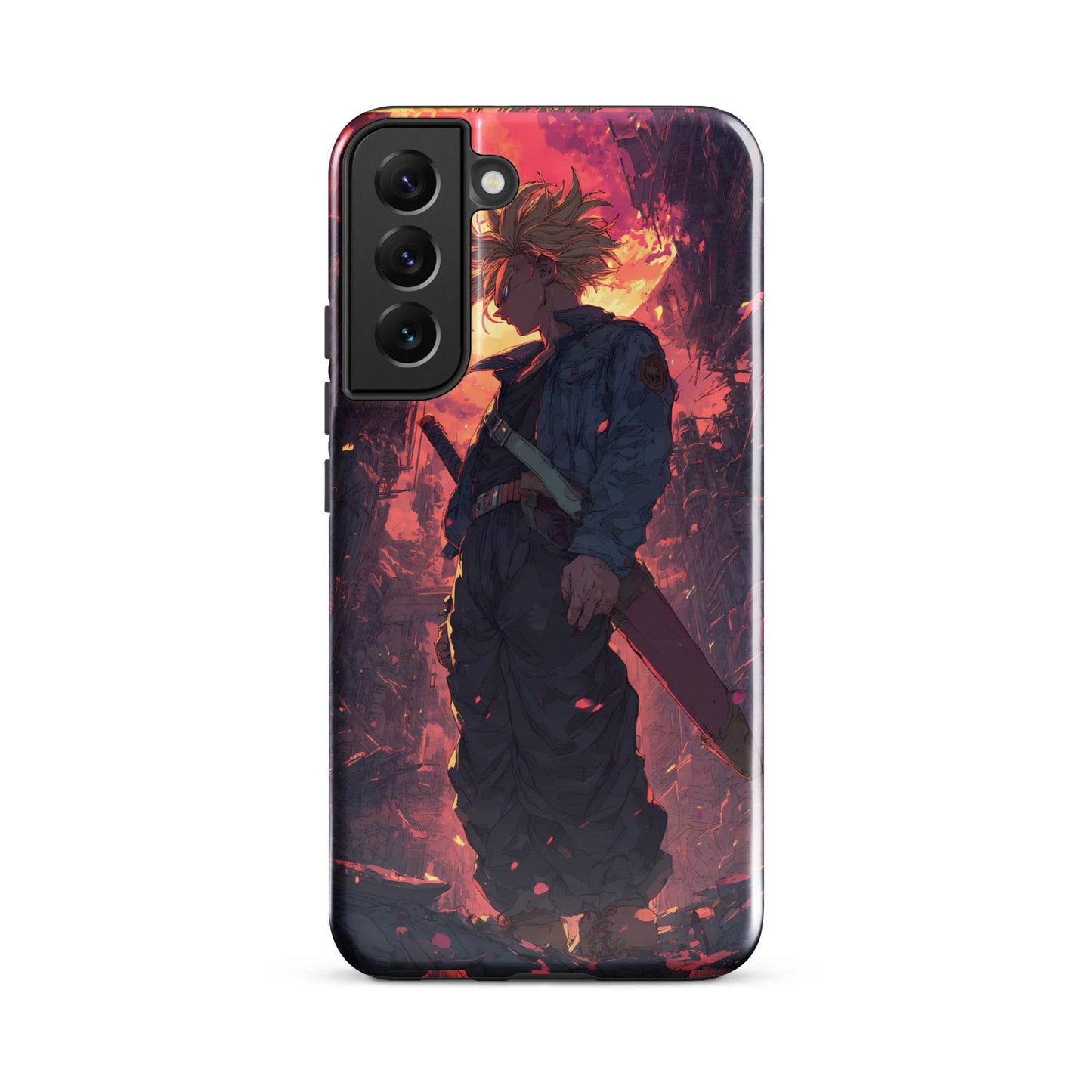 Super Saiyan Trunks Dragon Ball Z Anime Tough case for Samsung® - Chromavolt