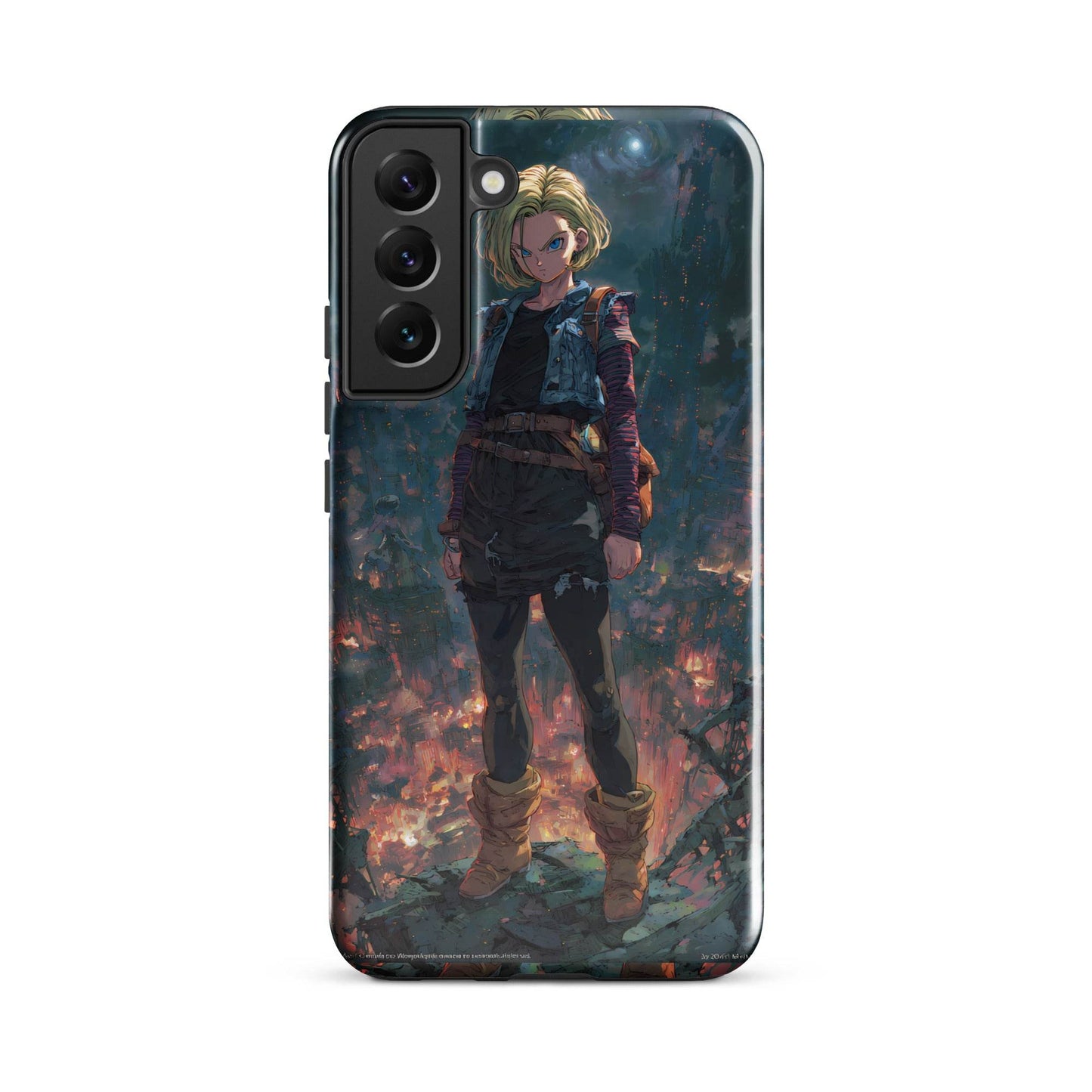 Android 18 Dragon Ball Z Anime Tough case for Samsung® - Chromavolt