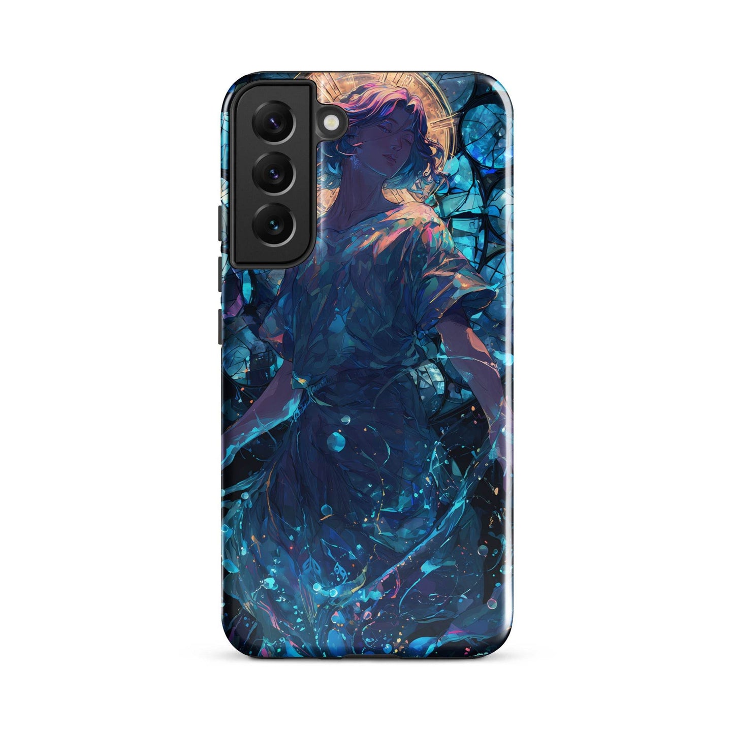 Aquarius Zodiac Sign Fan Art Tough case for Samsung® - Chromavolt