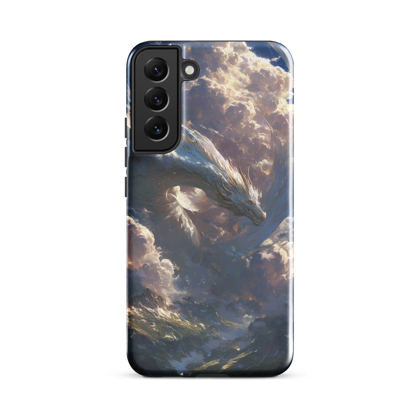 Wind Dragon: The Sky Dancer Fantasy Art Tough case for Samsung® - Chromavolt