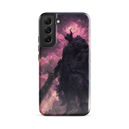 Dark Elemental Knight, Original Anime Art Tough case for Samsung® - Chromavolt