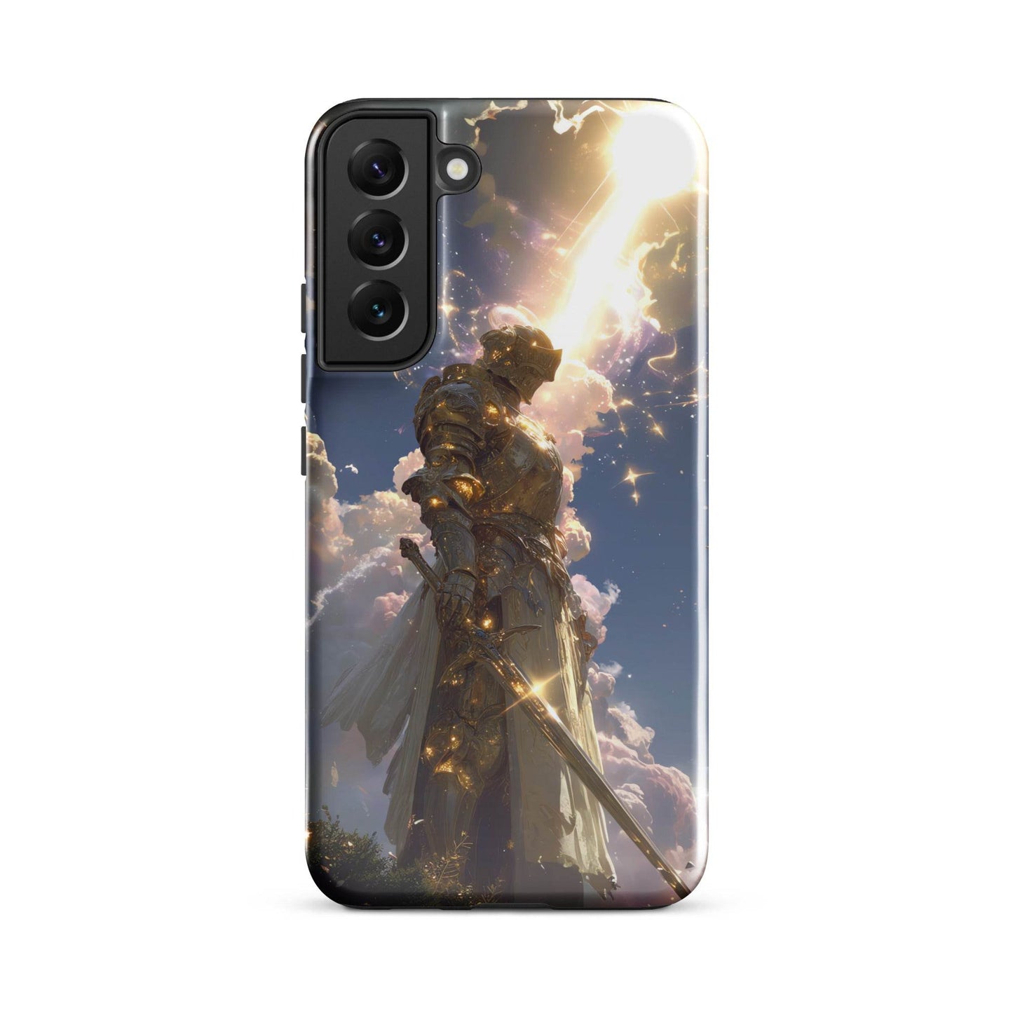 Light Elemental Knight, Original Anime Art Tough case for Samsung® - Chromavolt