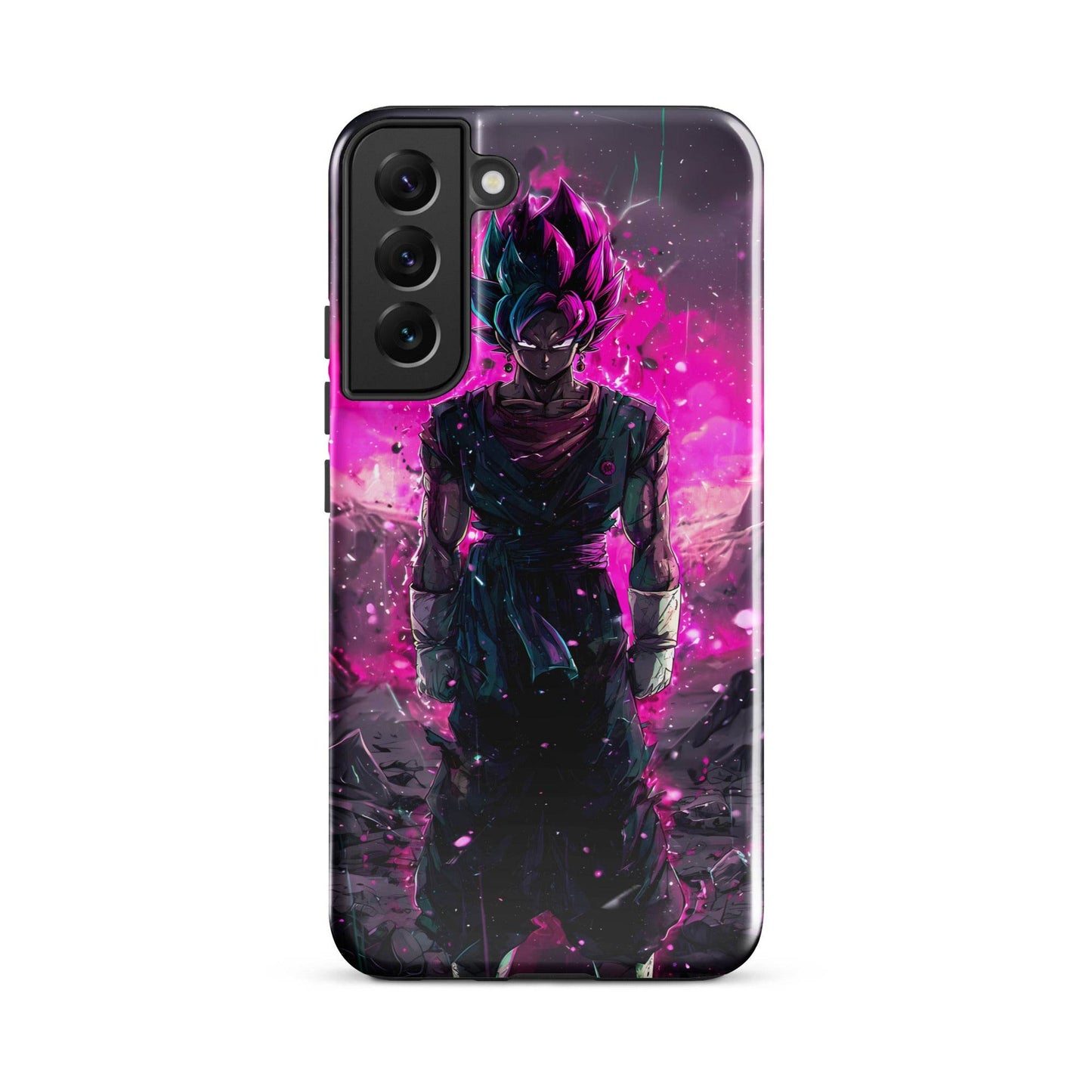 Super Saiyan Blue and Pink Rose Vegito, Dragon Ball Super Anime Fan Art Tough case for Samsung® - Chromavolt