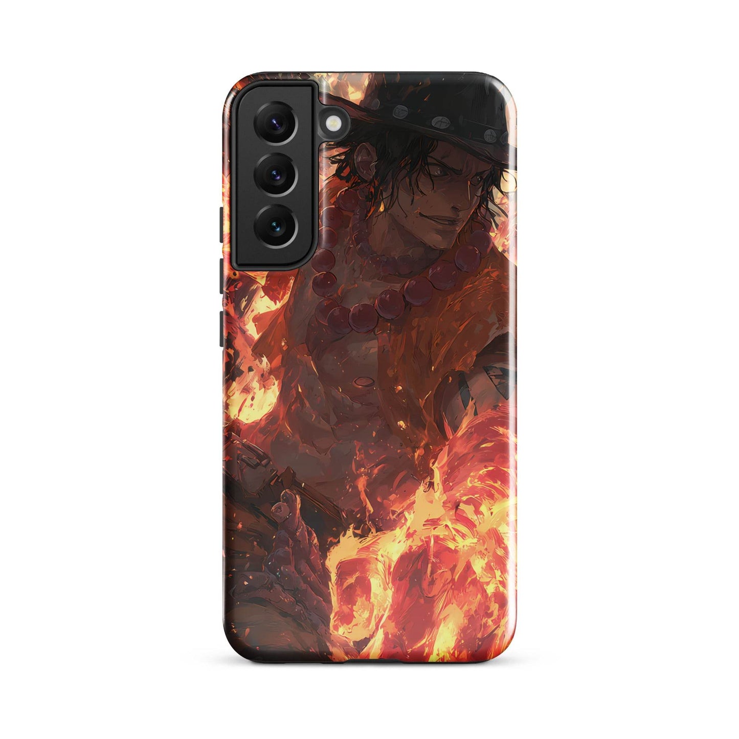 Fire Fist Ace, One Piece Portgas D. Ace Anime Fan Art Tough case for Samsung® - Chromavolt