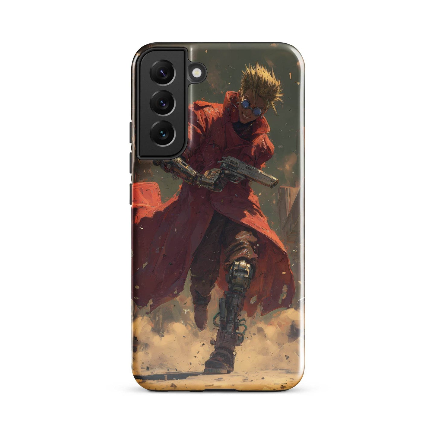 Vash the Stampede, Trigun Anime Fan Art Tough case for Samsung® - Chromavolt