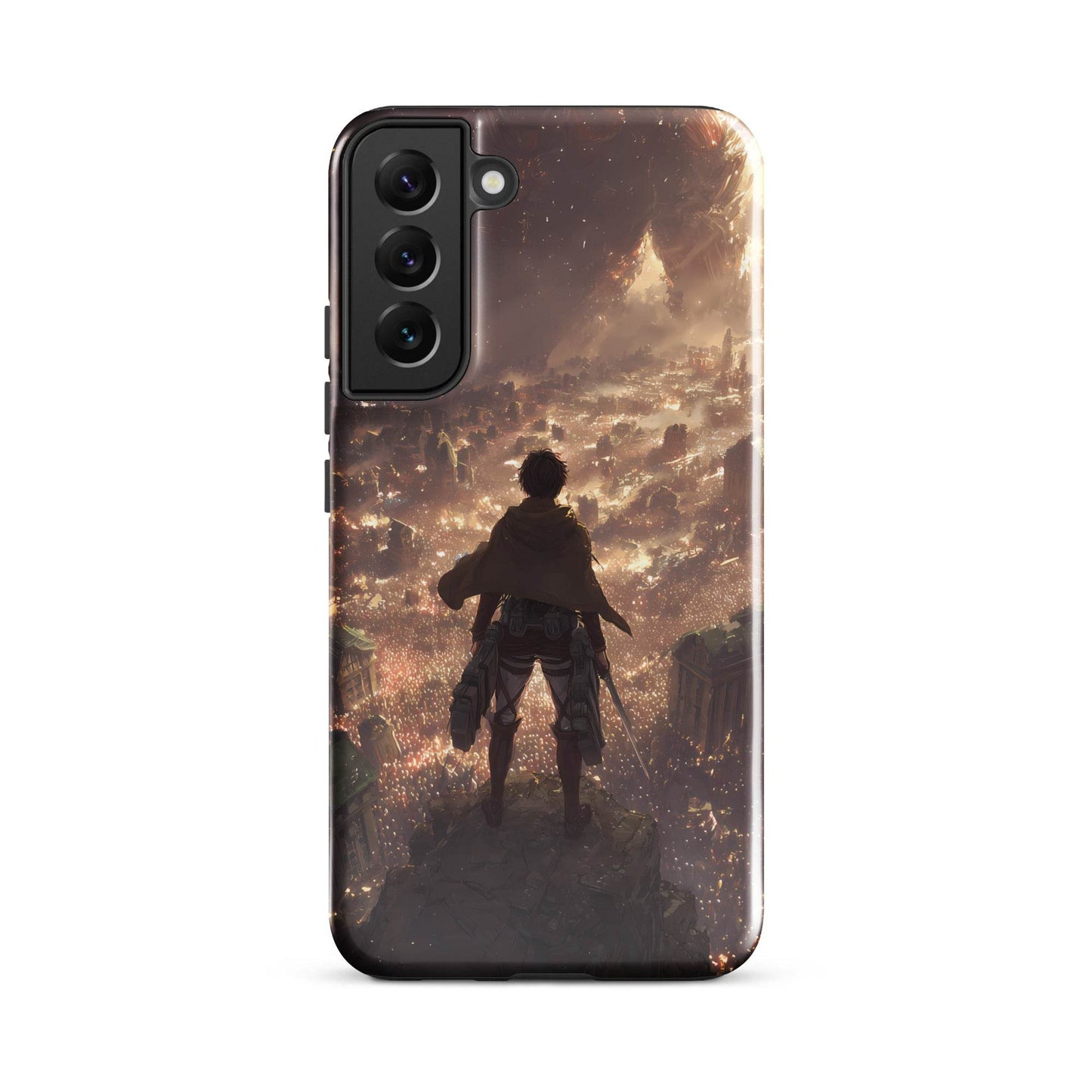 Eren Jaeger, Attack On Titan Anime Fan Art Tough case for Samsung® - Chromavolt