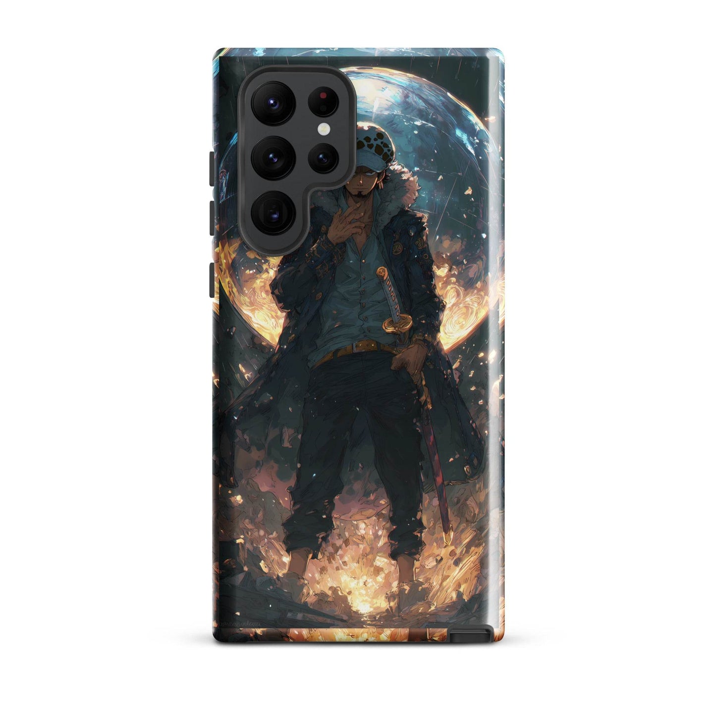 Trafalgar D. Water Law, One Piece Anime Tough case for Samsung® - Chromavolt