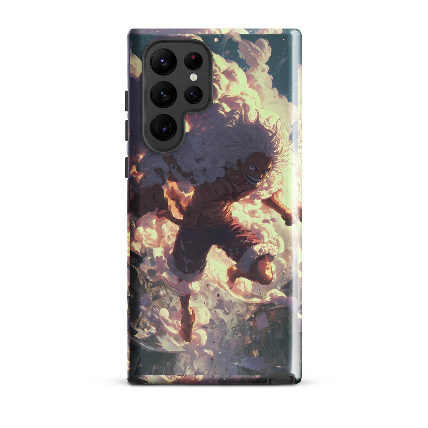 Monkey D Luffy Gear 5 Sun God Nika, One Piece Tough case for Samsung® - Chromavolt