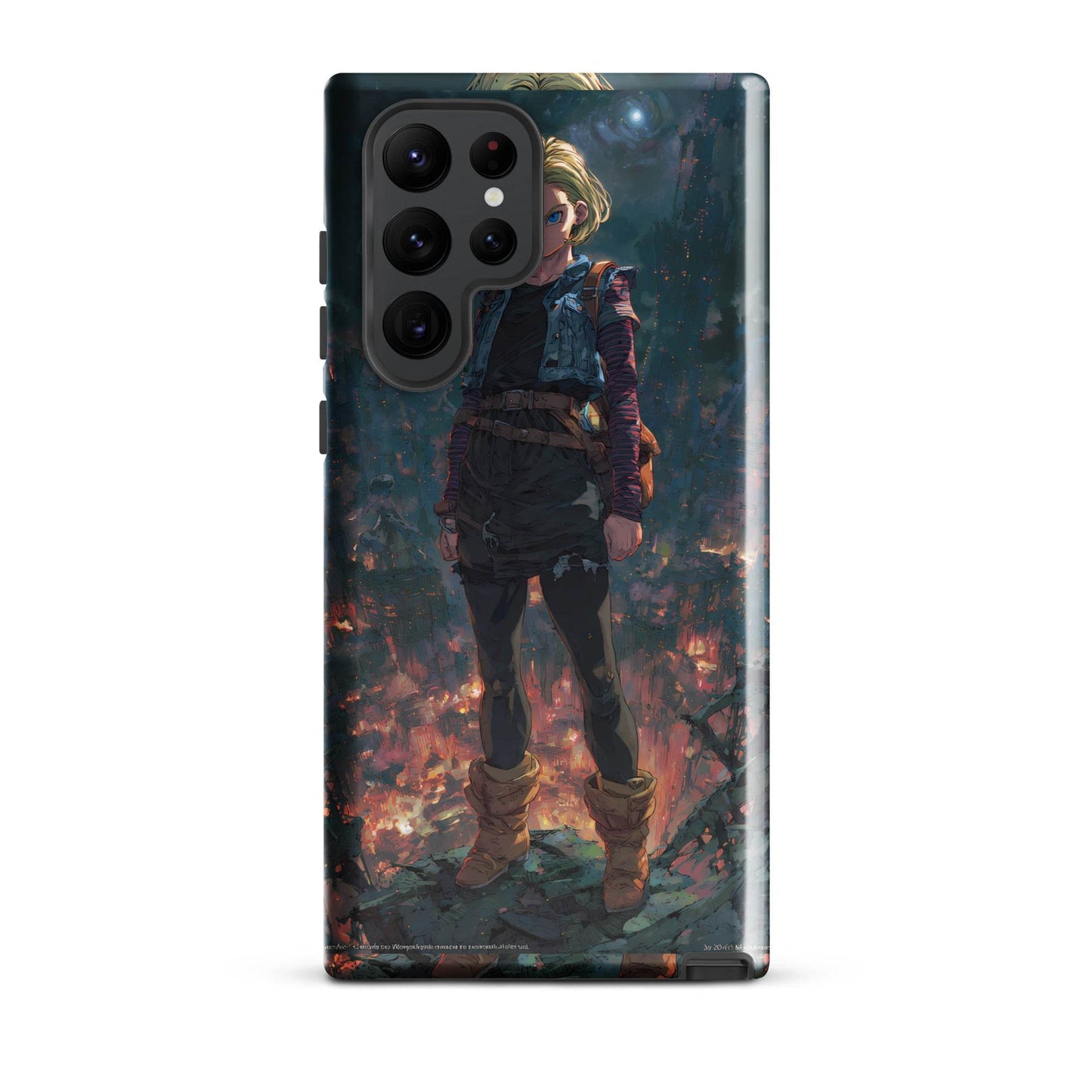 Android 18 Dragon Ball Z Anime Tough case for Samsung® - Chromavolt