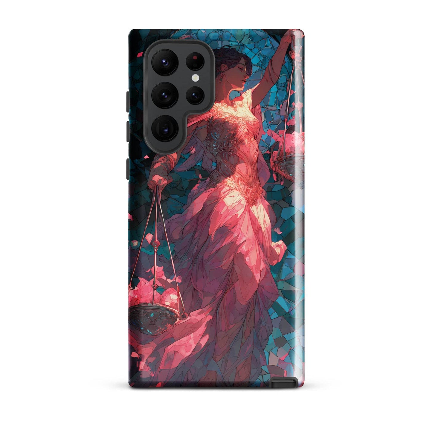 Libra Zodiac Sign Fan Art Tough case for Samsung® - Chromavolt