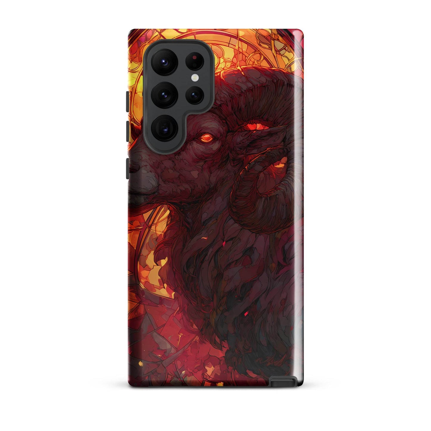 Aries Zodiac Sign Fan Art Tough case for Samsung® - Chromavolt