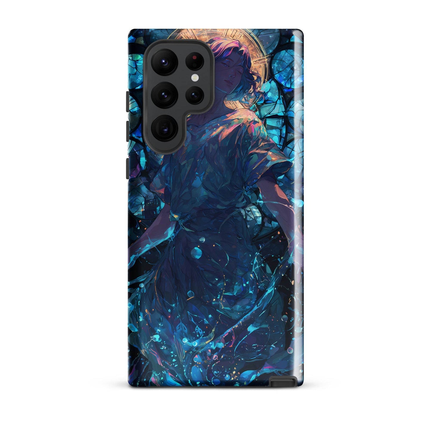 Aquarius Zodiac Sign Fan Art Tough case for Samsung® - Chromavolt
