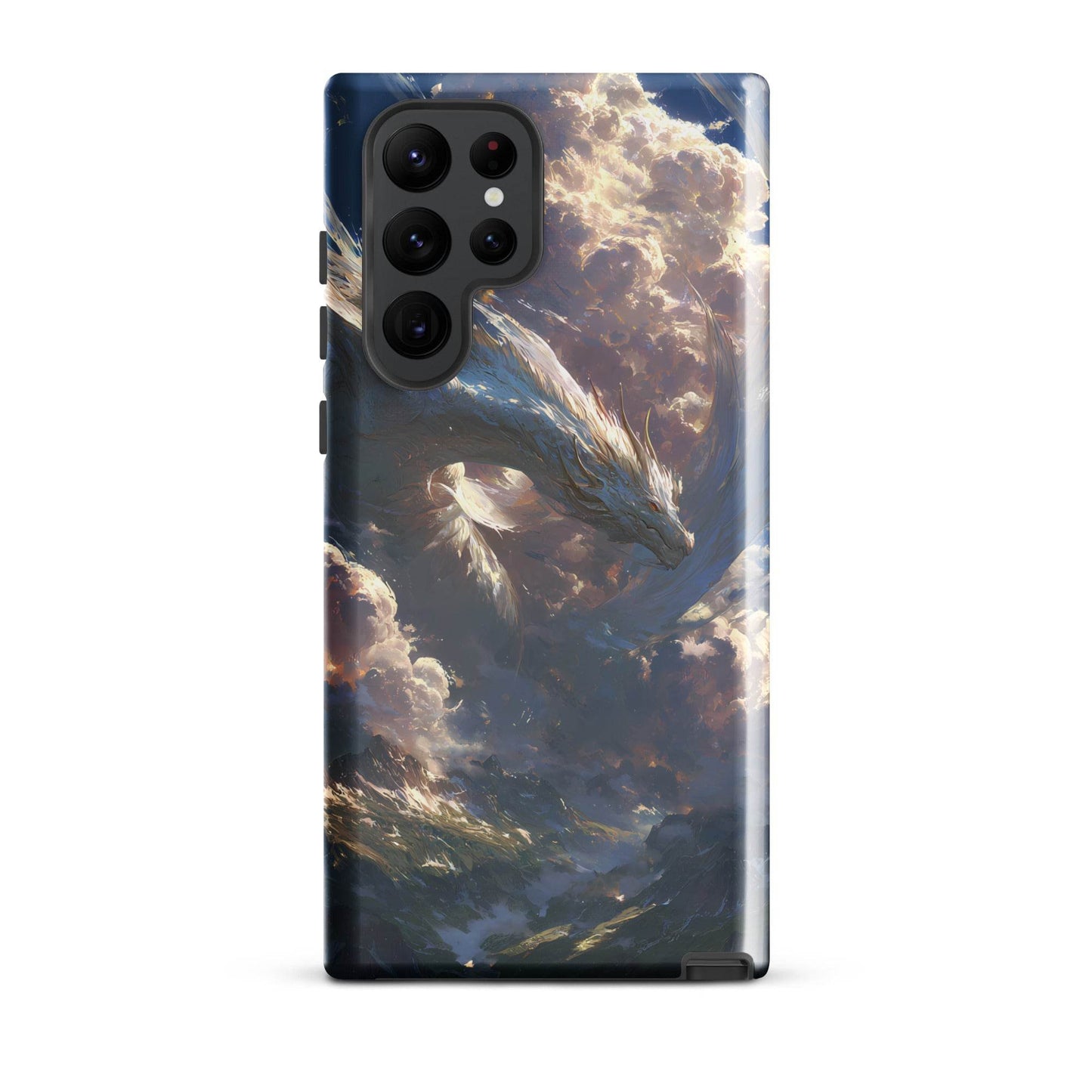 Wind Dragon: The Sky Dancer Fantasy Art Tough case for Samsung® - Chromavolt