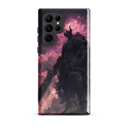 Dark Elemental Knight, Original Anime Art Tough case for Samsung® - Chromavolt