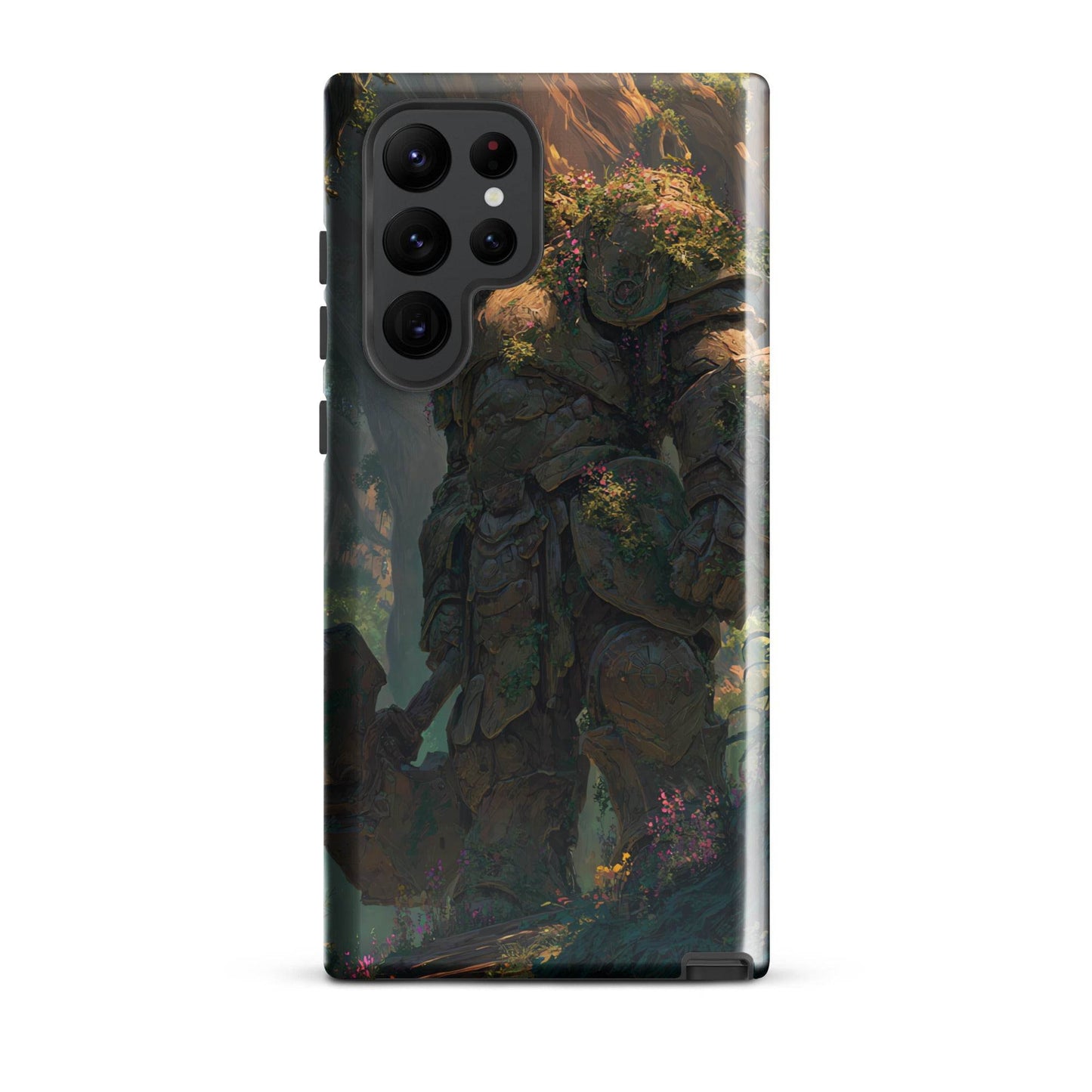 Earth Elemental Knight, Original Anime Art Tough case for Samsung® - Chromavolt