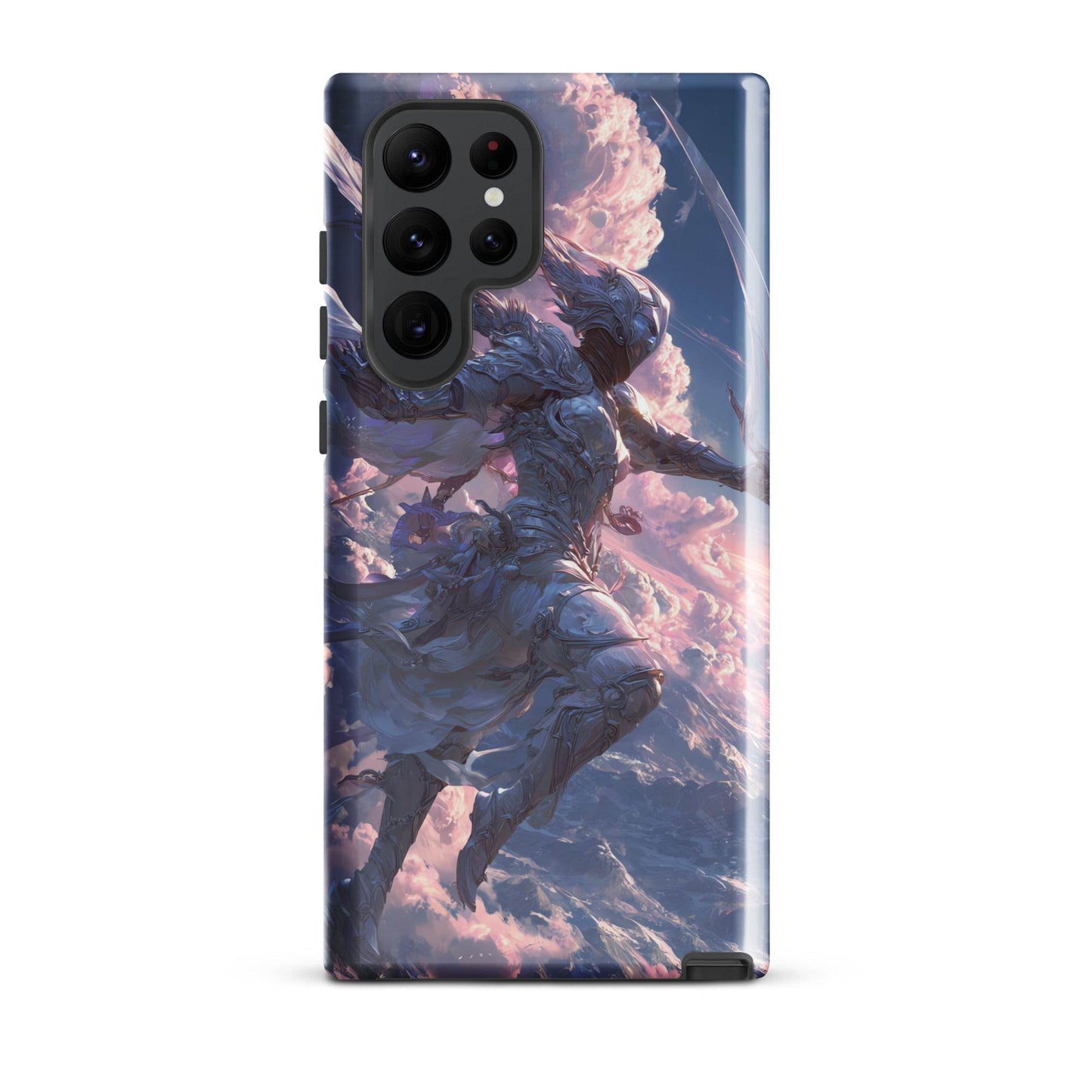 Wind Elemental Knight, Original Anime Art Tough case for Samsung® - Chromavolt