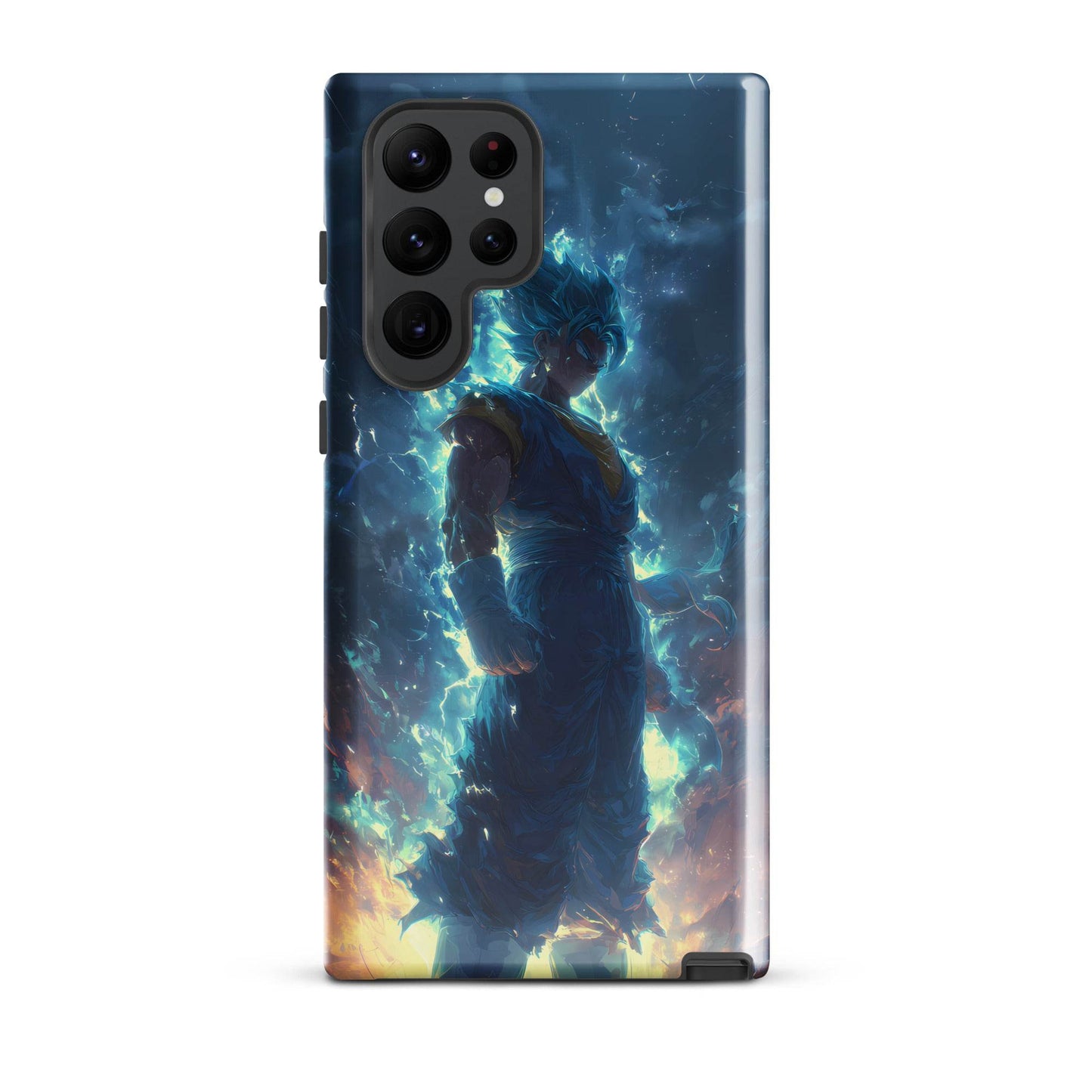 Super Saiyan Blue Vegito, Dragon Ball Super Anime Fan Art Tough case for Samsung® - Chromavolt