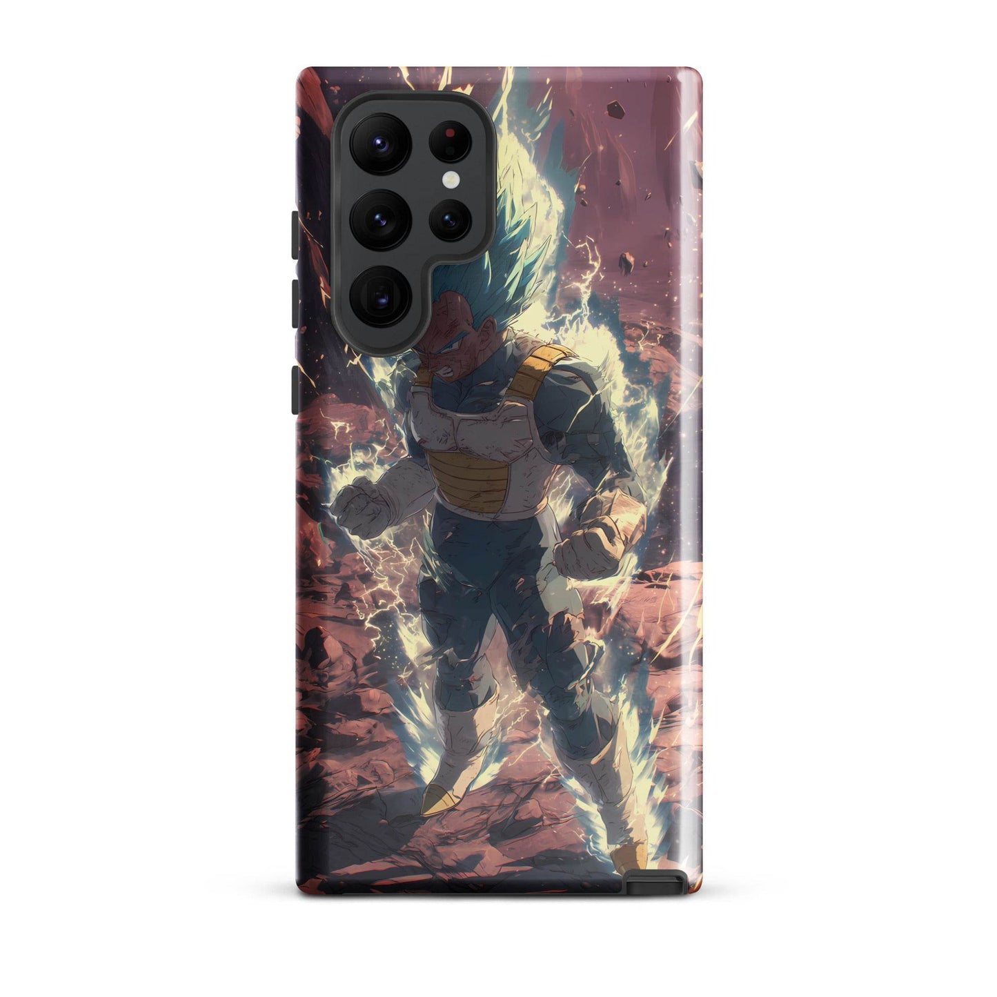 Super Saiyan Blue Vegeta, Dragon Ball Super Anime Fan Art Tough case for Samsung® - Chromavolt