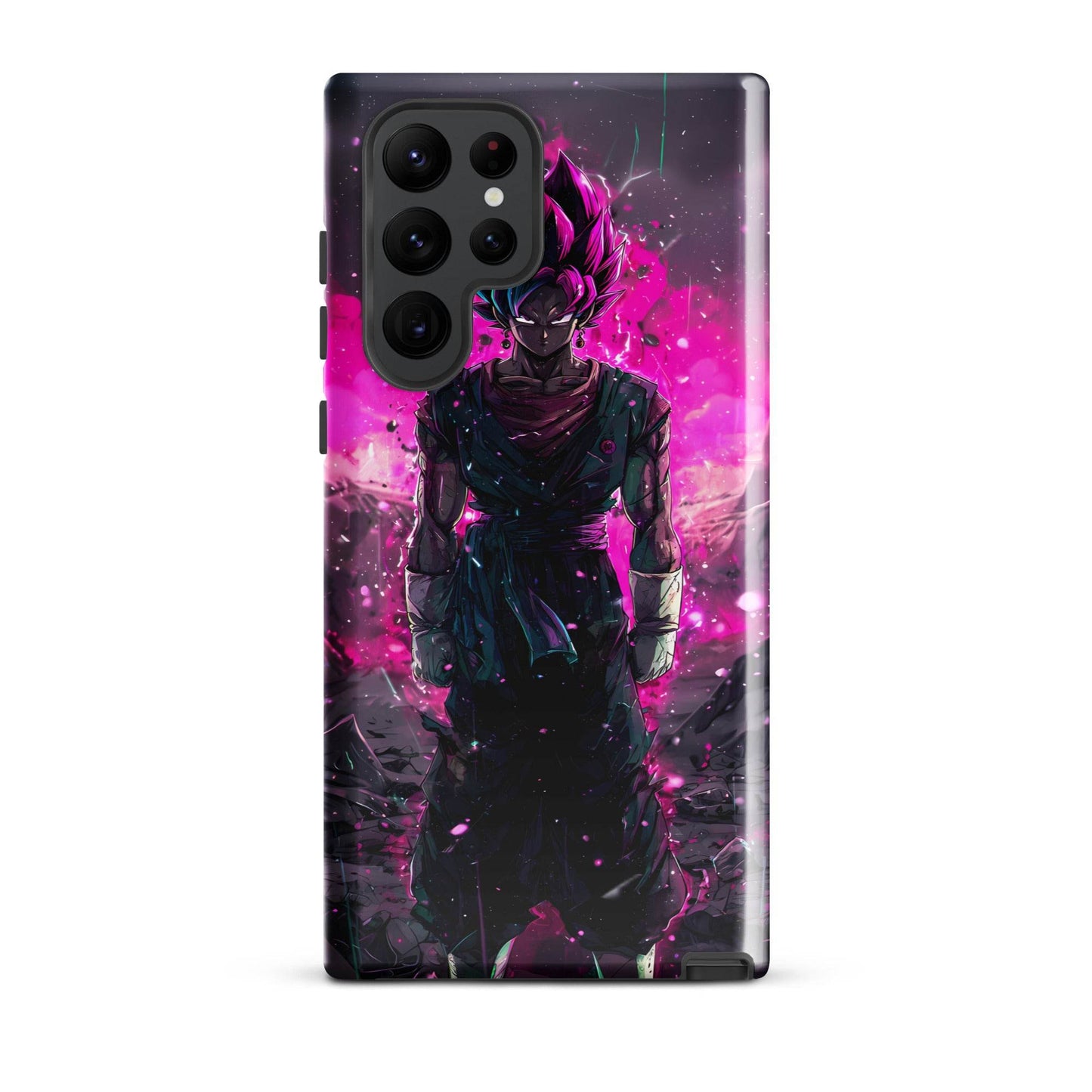 Super Saiyan Blue and Pink Rose Vegito, Dragon Ball Super Anime Fan Art Tough case for Samsung® - Chromavolt