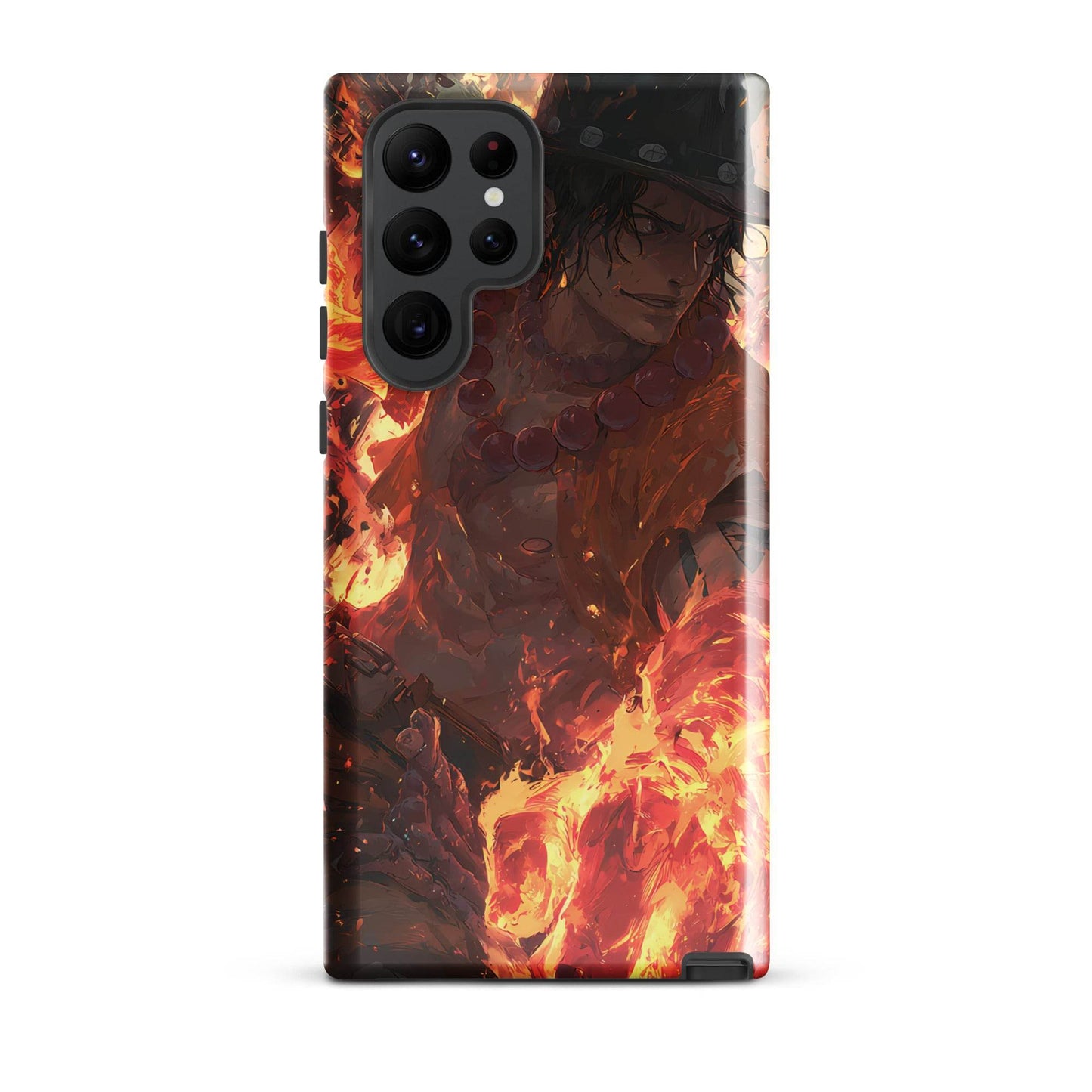 Fire Fist Ace, One Piece Portgas D. Ace Anime Fan Art Tough case for Samsung® - Chromavolt