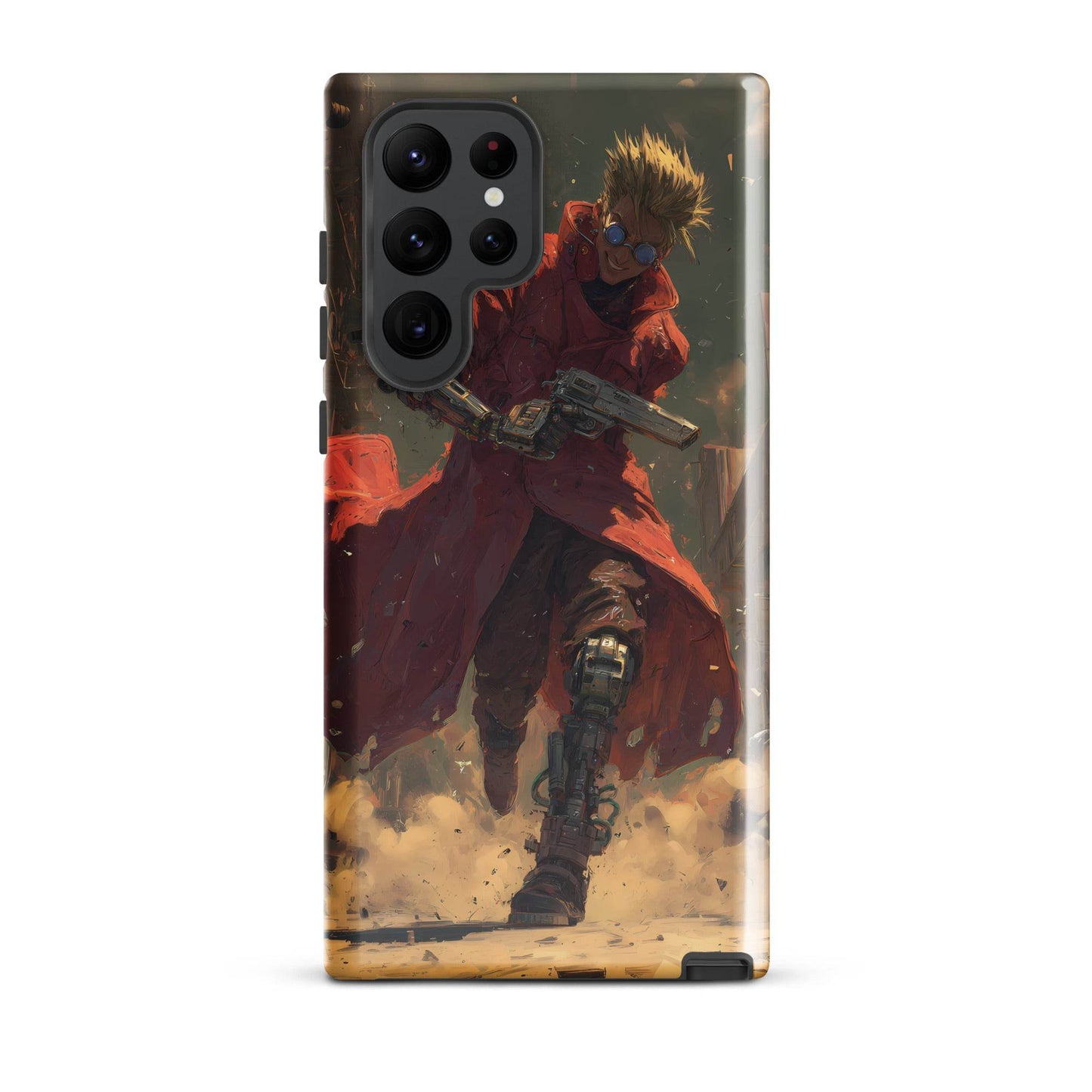 Vash the Stampede, Trigun Anime Fan Art Tough case for Samsung® - Chromavolt